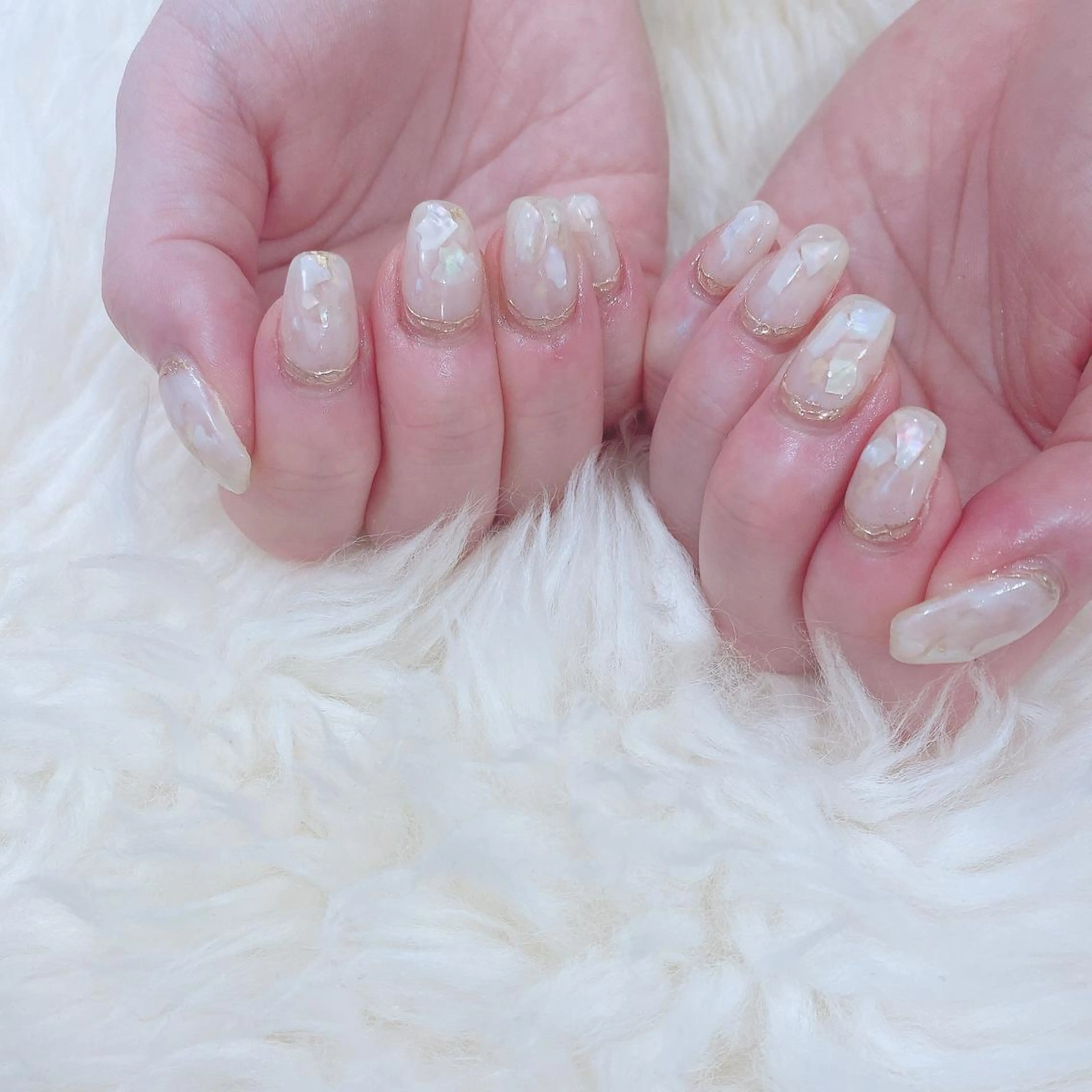 ネイル ミラーネイル ブライダルネイル ハンドネイル SOL NAILのネイルデザイン