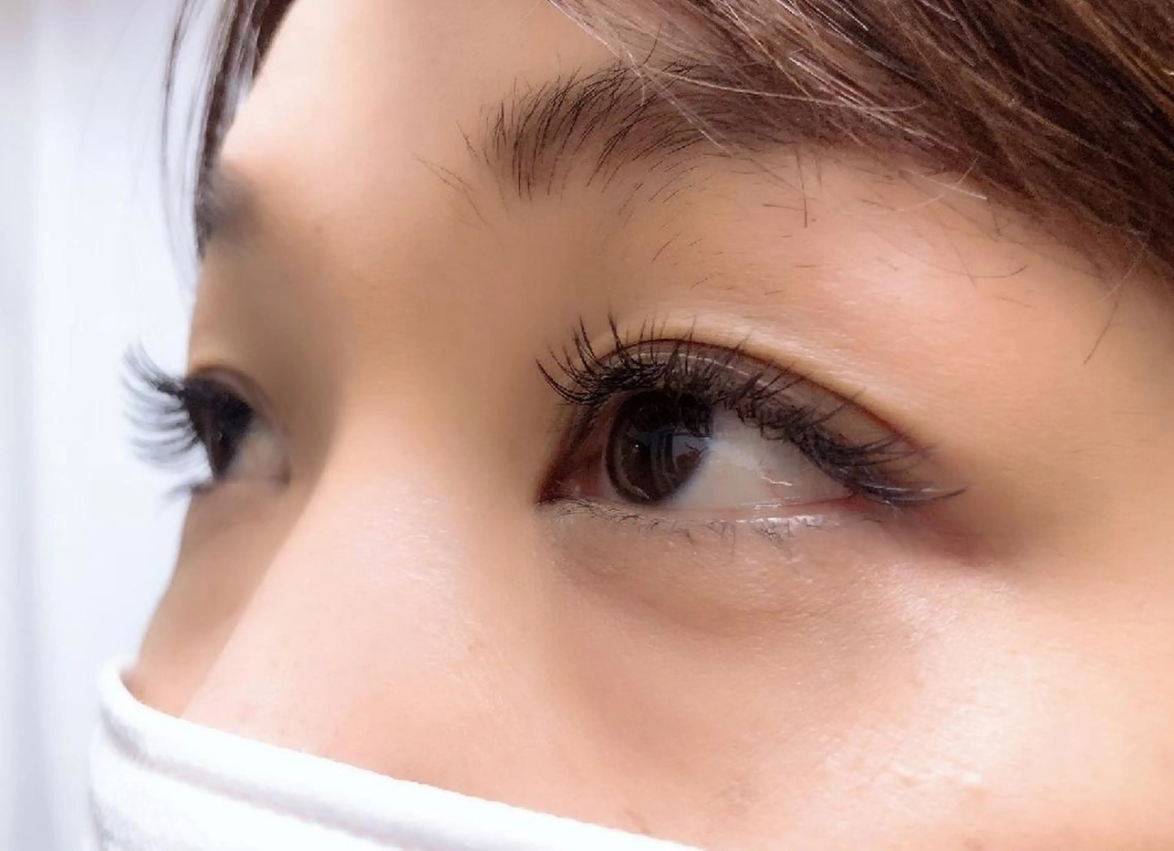 マツエク・マツパ 付け放題 フラットラッシュ ナチュラル まつげパーマ セクシー 吉岡 ゆうなのマツエク・マツパデザイン