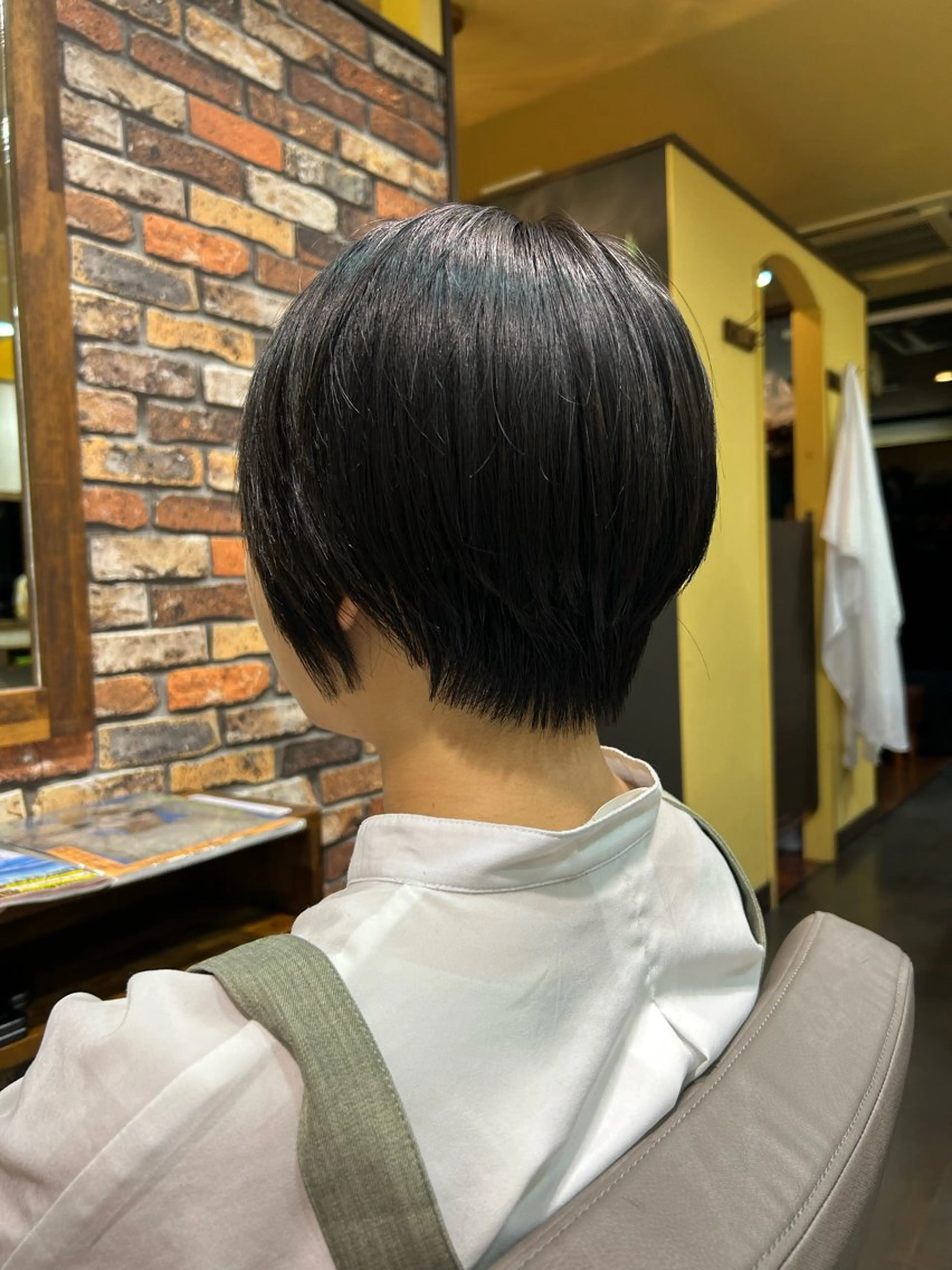 ショートカットモデルの写真