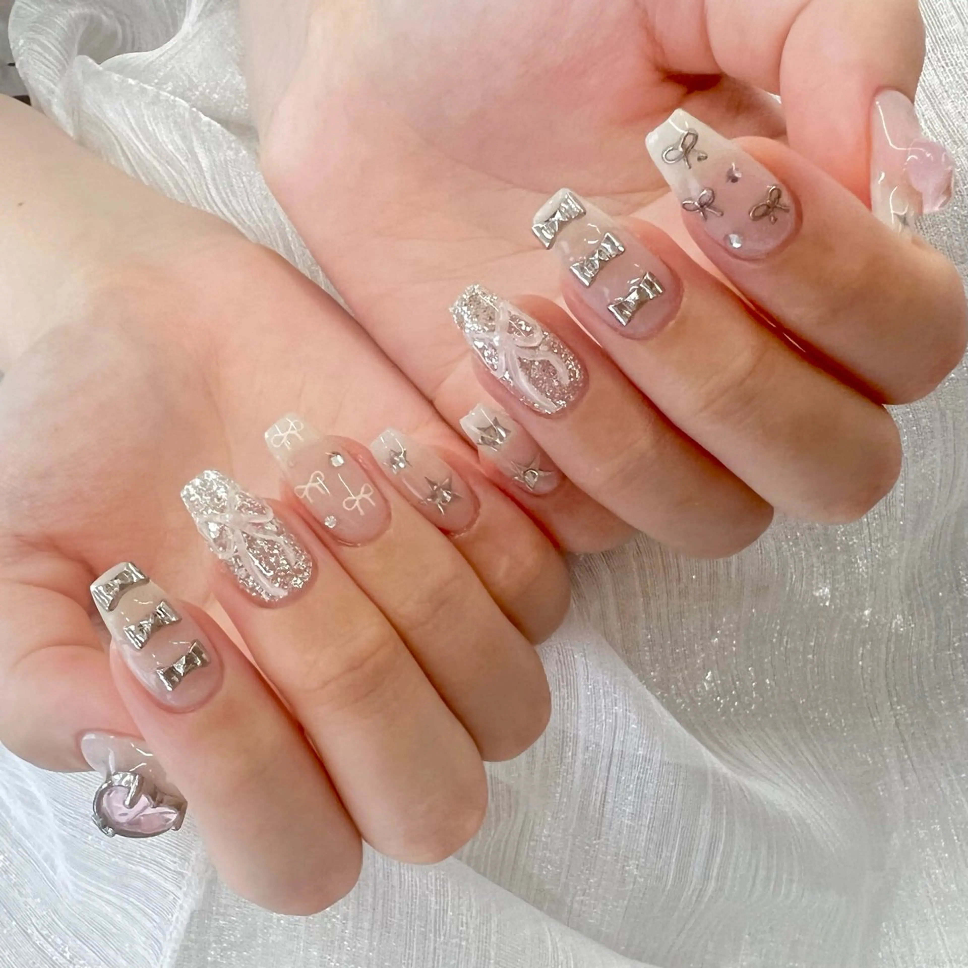 【ミニモ学割】🎀 チークネイル🎀の写真