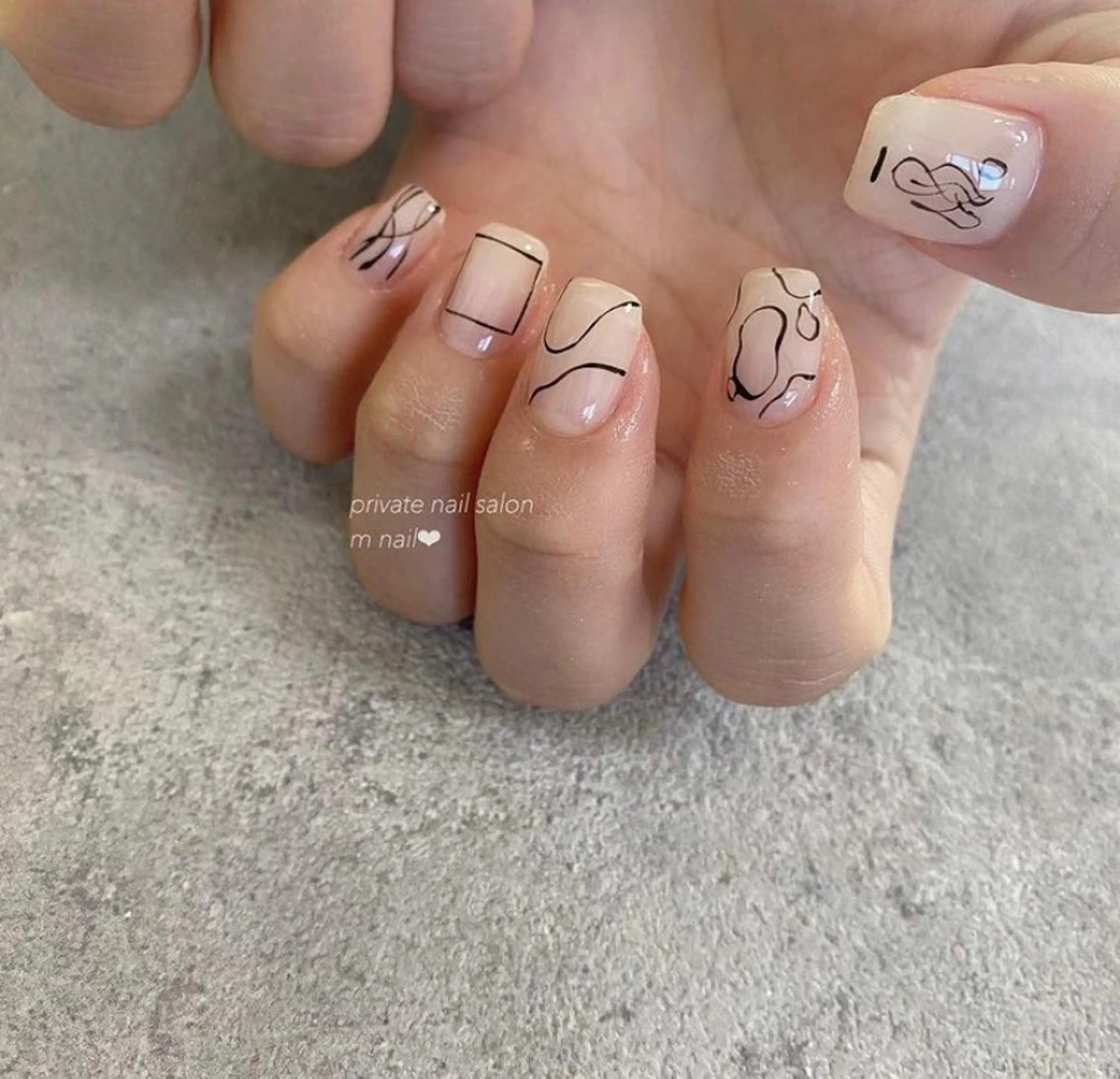 ネイル ハンドネイル 小河原 舞のネイルデザイン