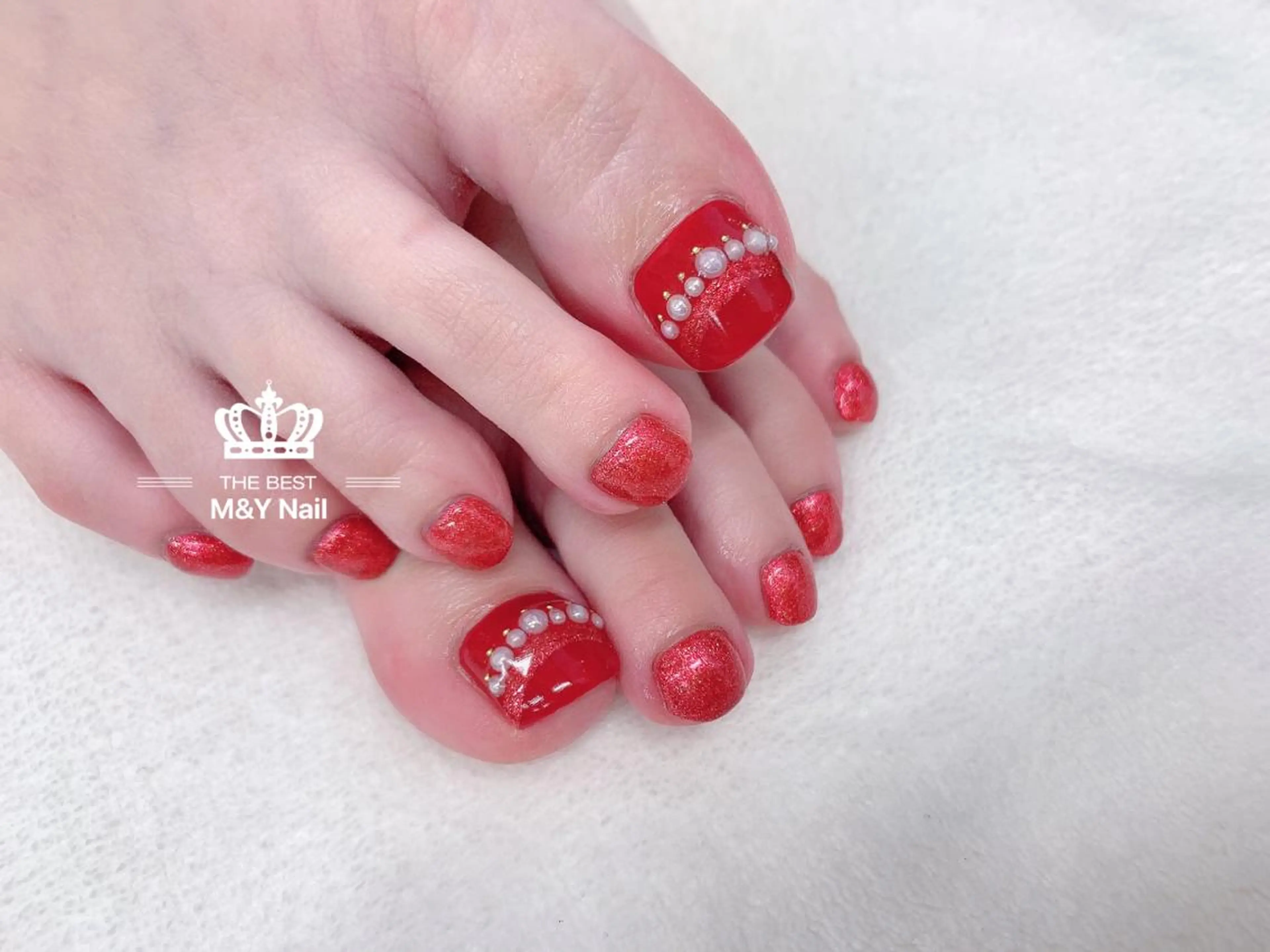 ネイル フットネイル M&Y NailSalonのネイルデザイン