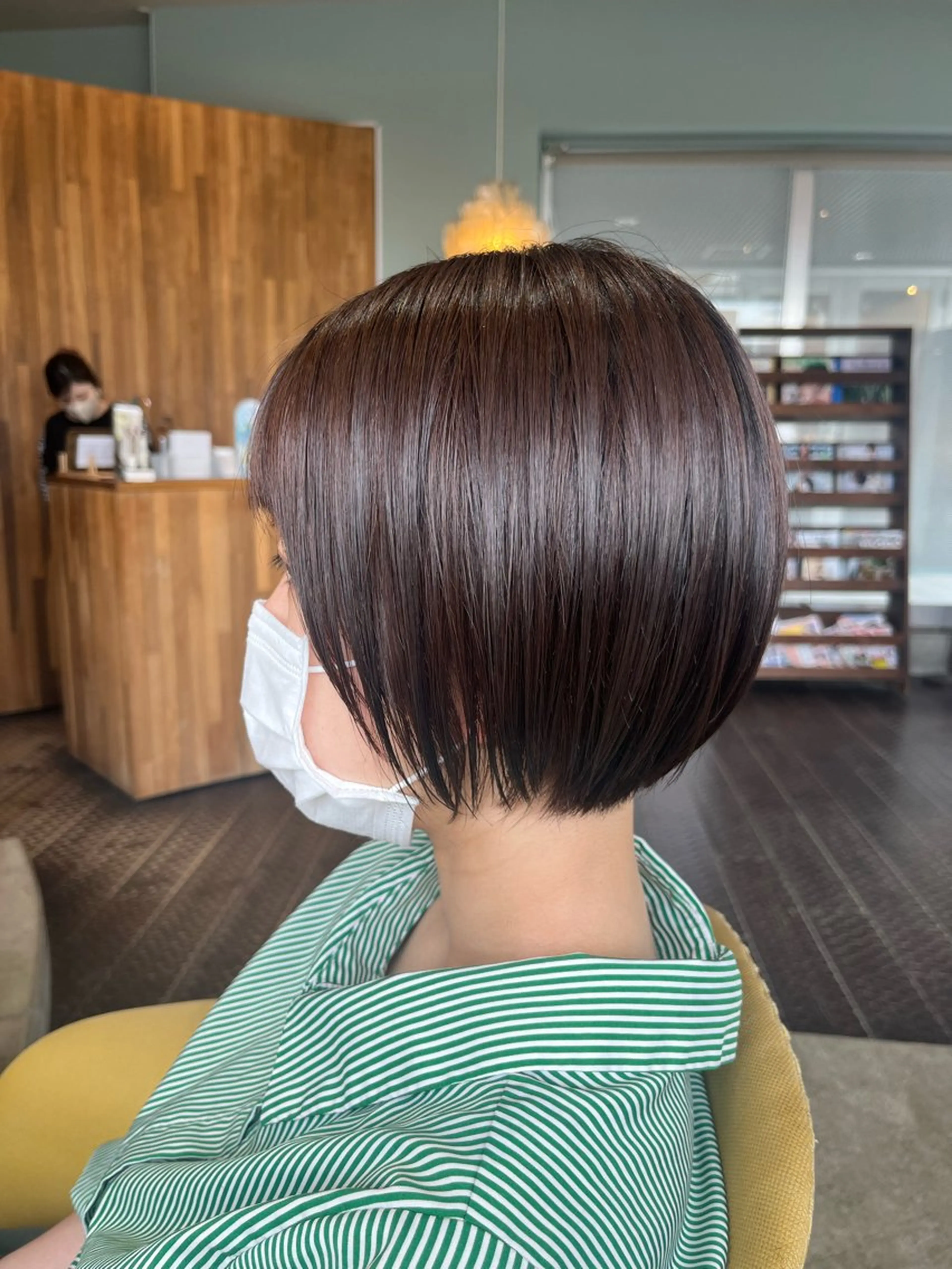 ショート 長南 やよいのヘアスタイル