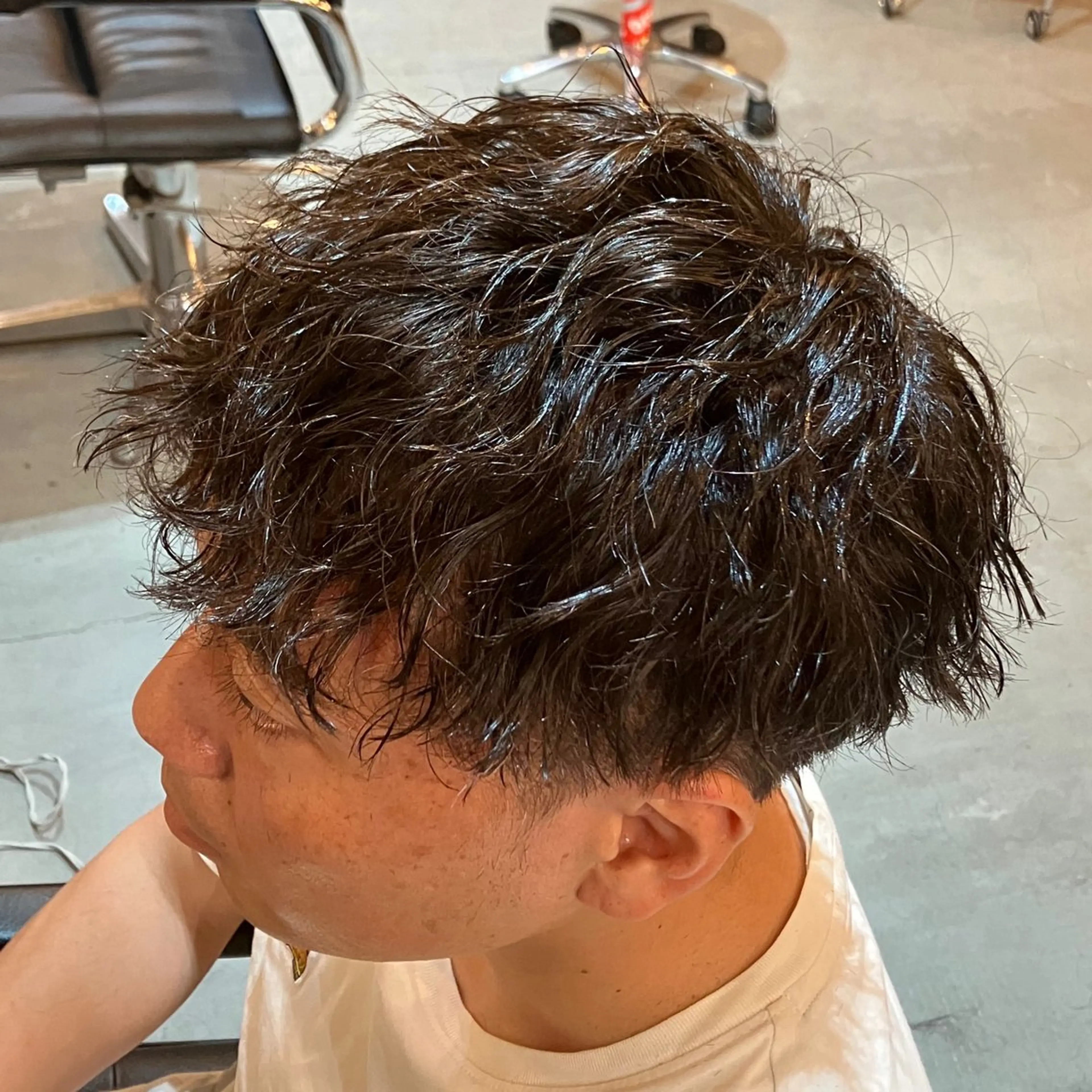 ショート 👑曲がる縮毛矯正 /パーマ👑ショウのヘアスタイル