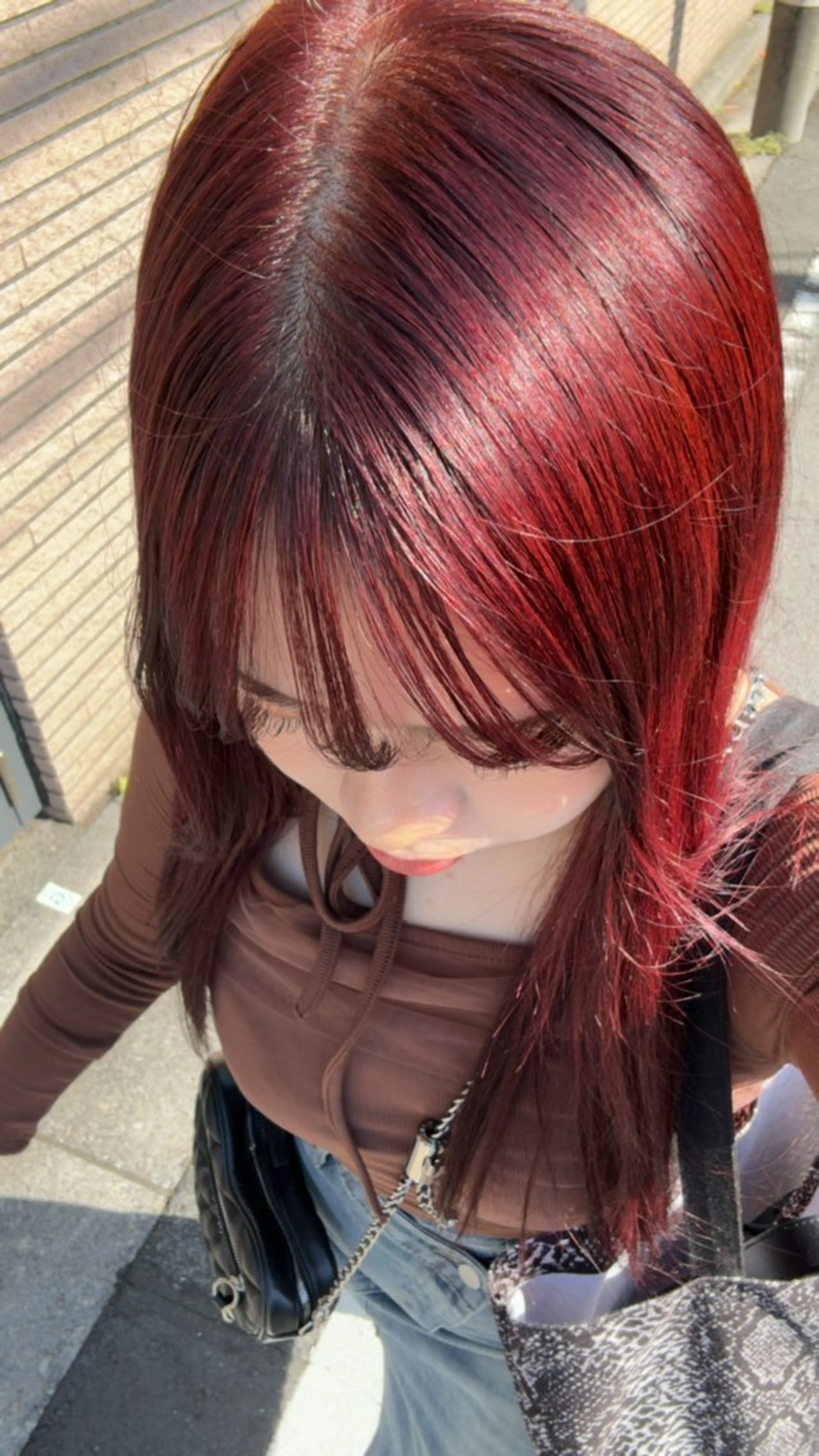 ロング カラー 🤍韓国大人っぽ ベージュMAI🤍のヘアスタイル