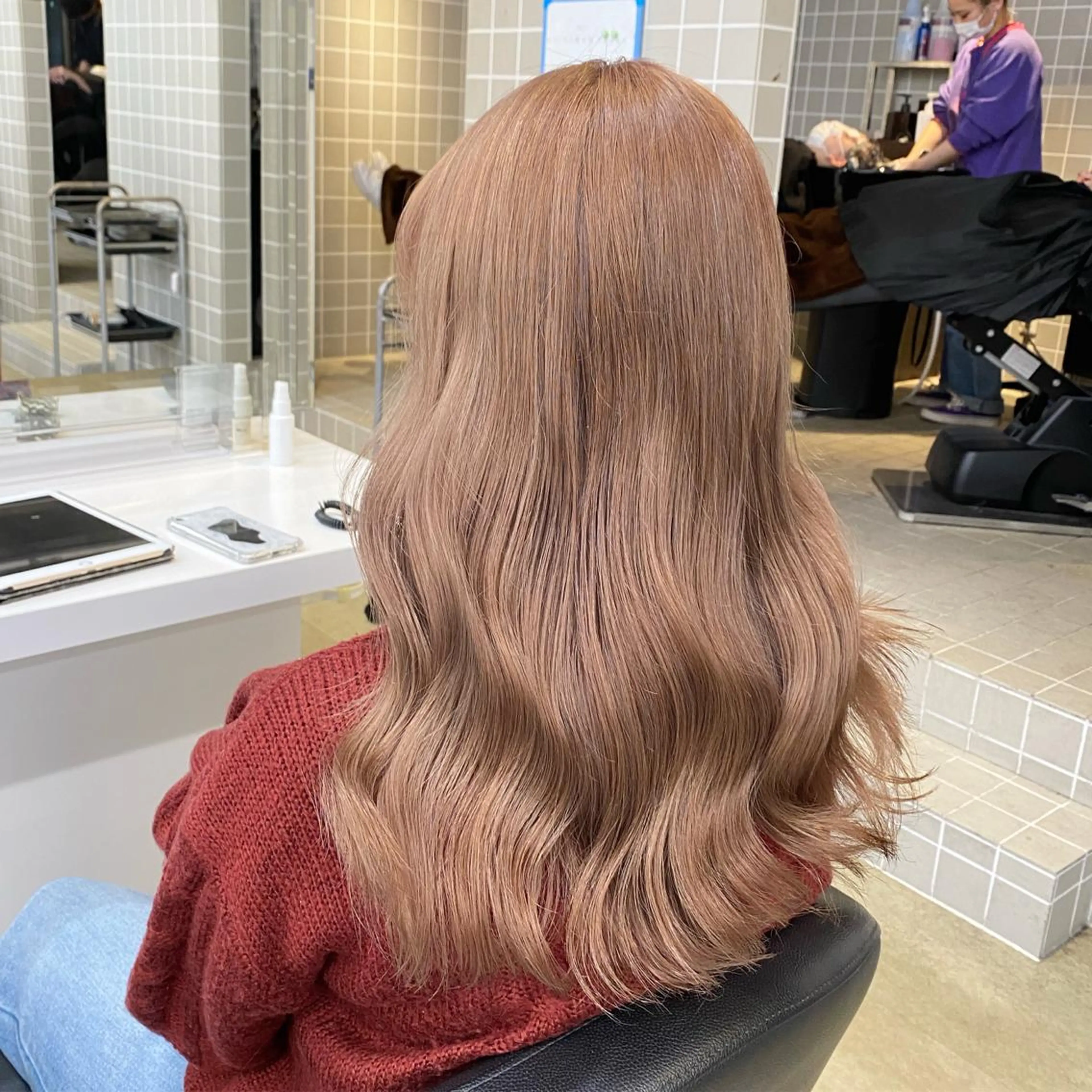 ミディアム カラー ヘアアレンジ キッズ TRUNAIL&EYE所属・TRU Shino🦋のマツエク・マツパデザイン