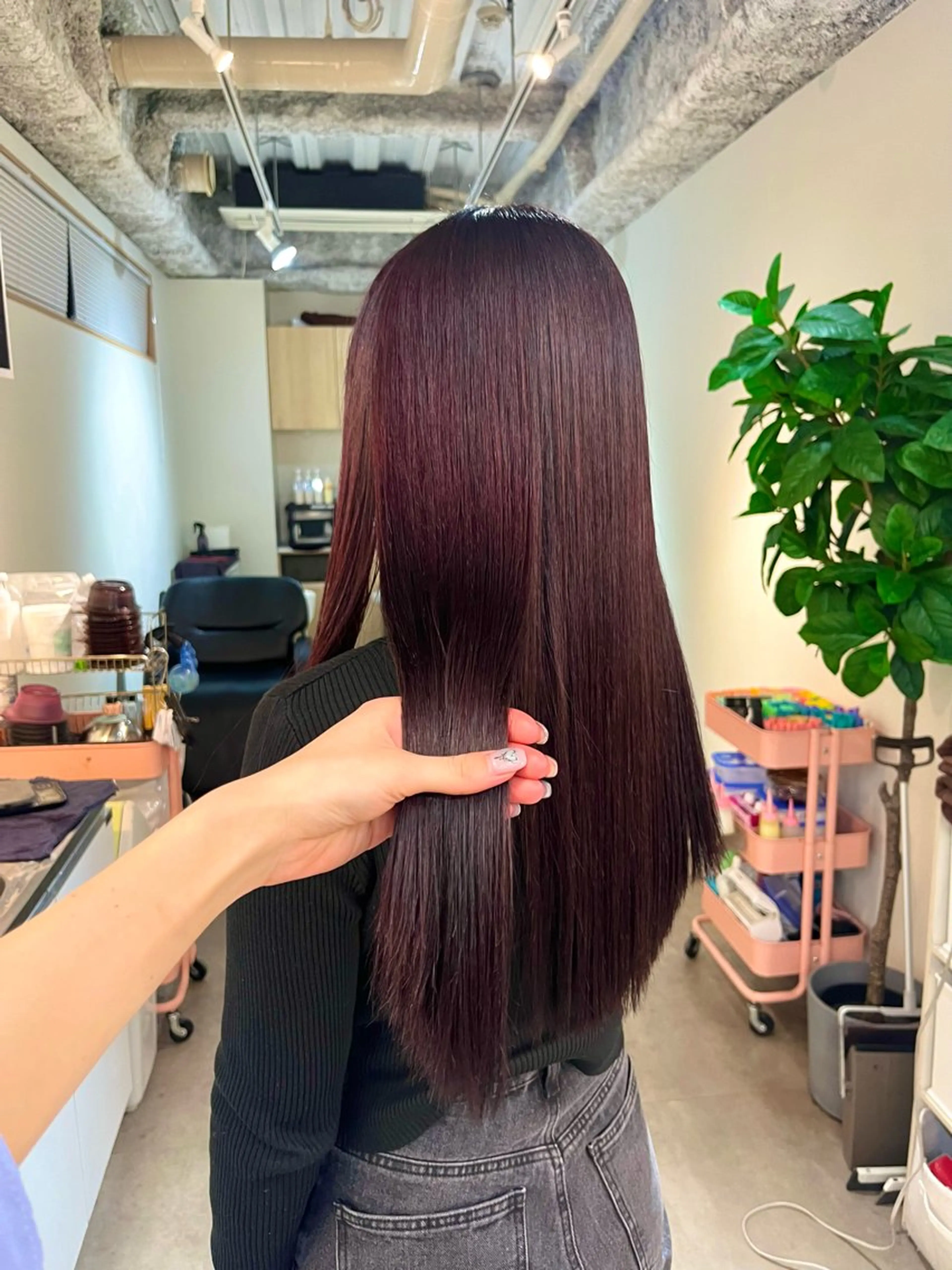 ロング カラー 【혁명】さら/사라: Korean🍀のヘアスタイル