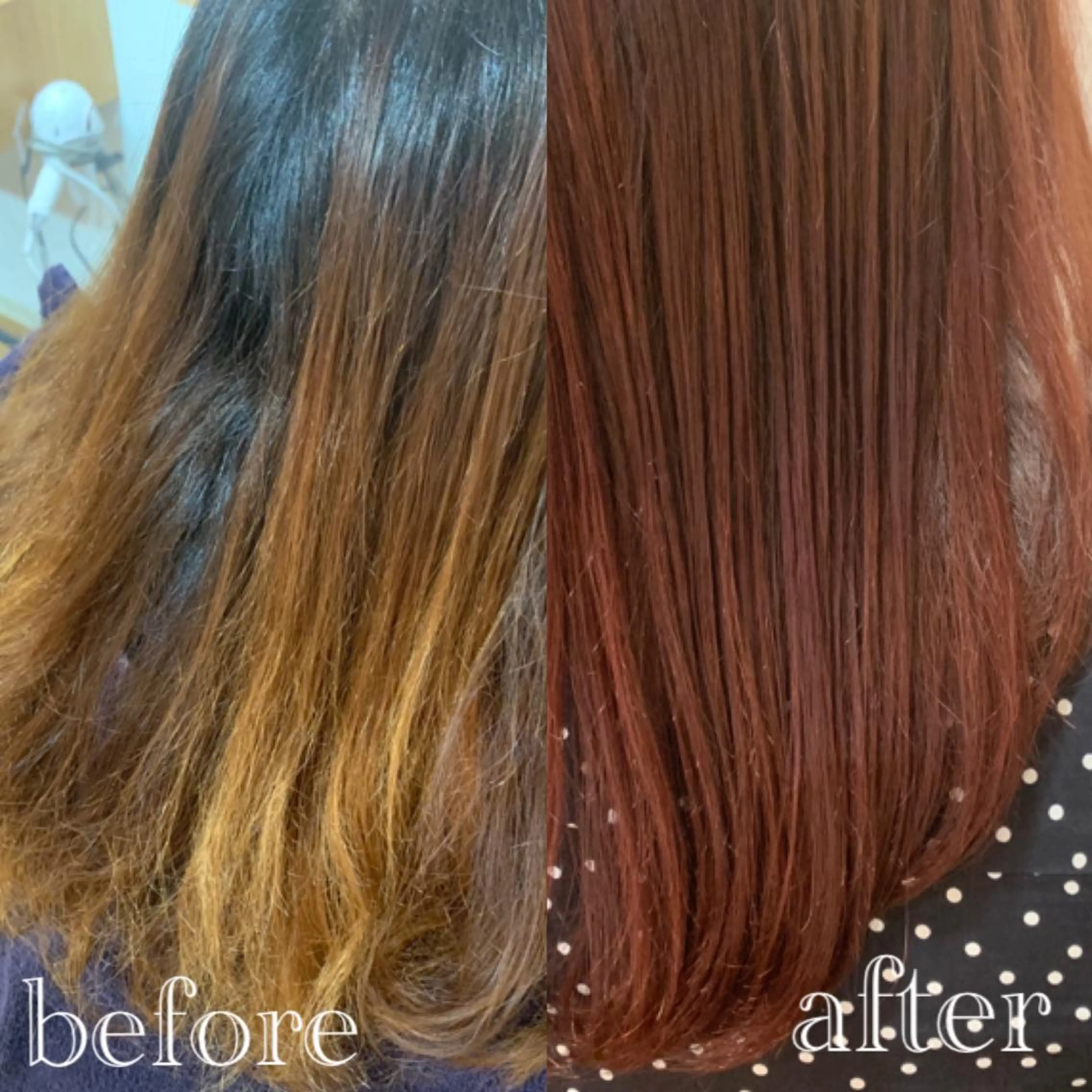 セミロング カラー いいの ひかりのヘアスタイル