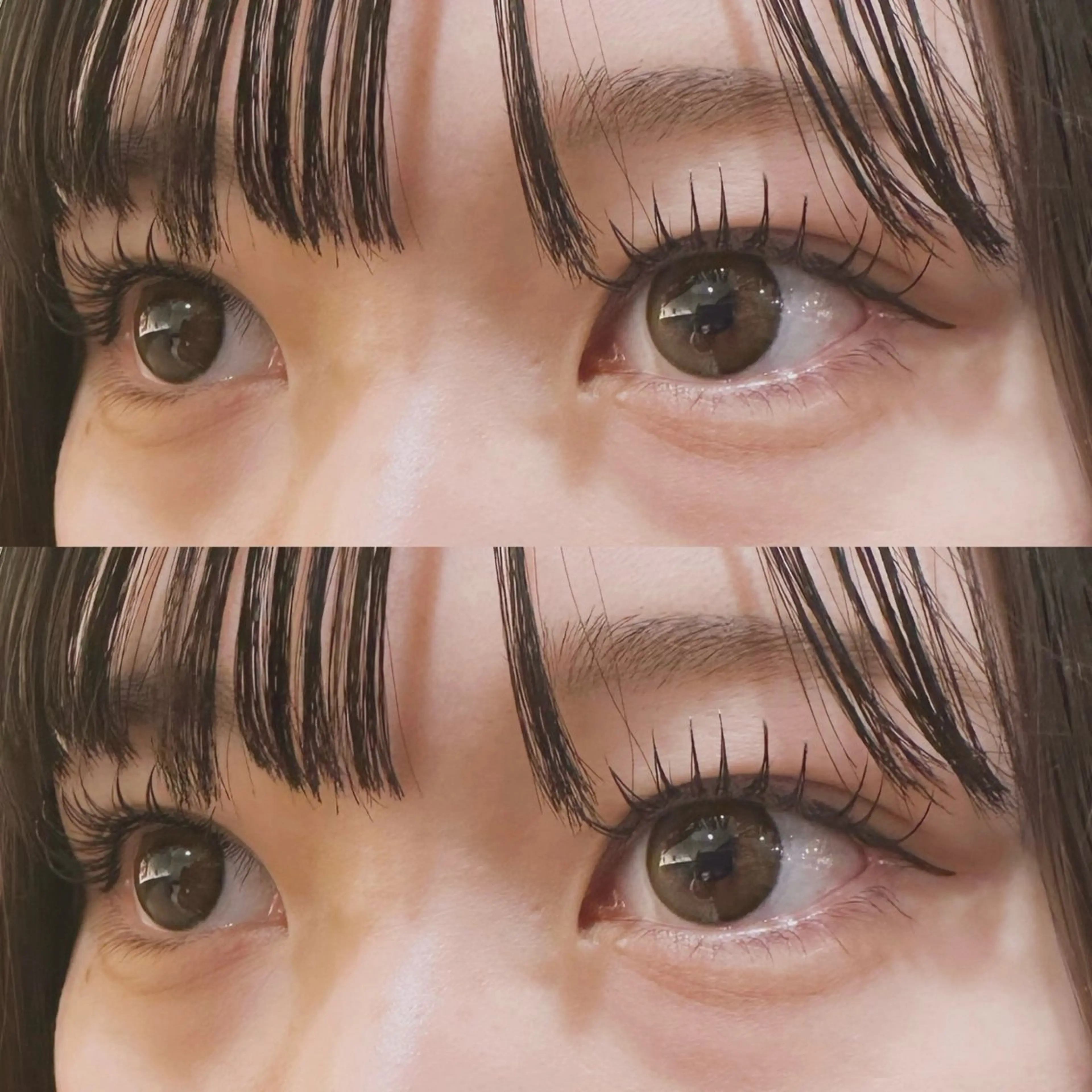 マツエク・マツパ 束感まつ毛 フラットラッシュ cutill MOMOのマツエク・マツパデザイン