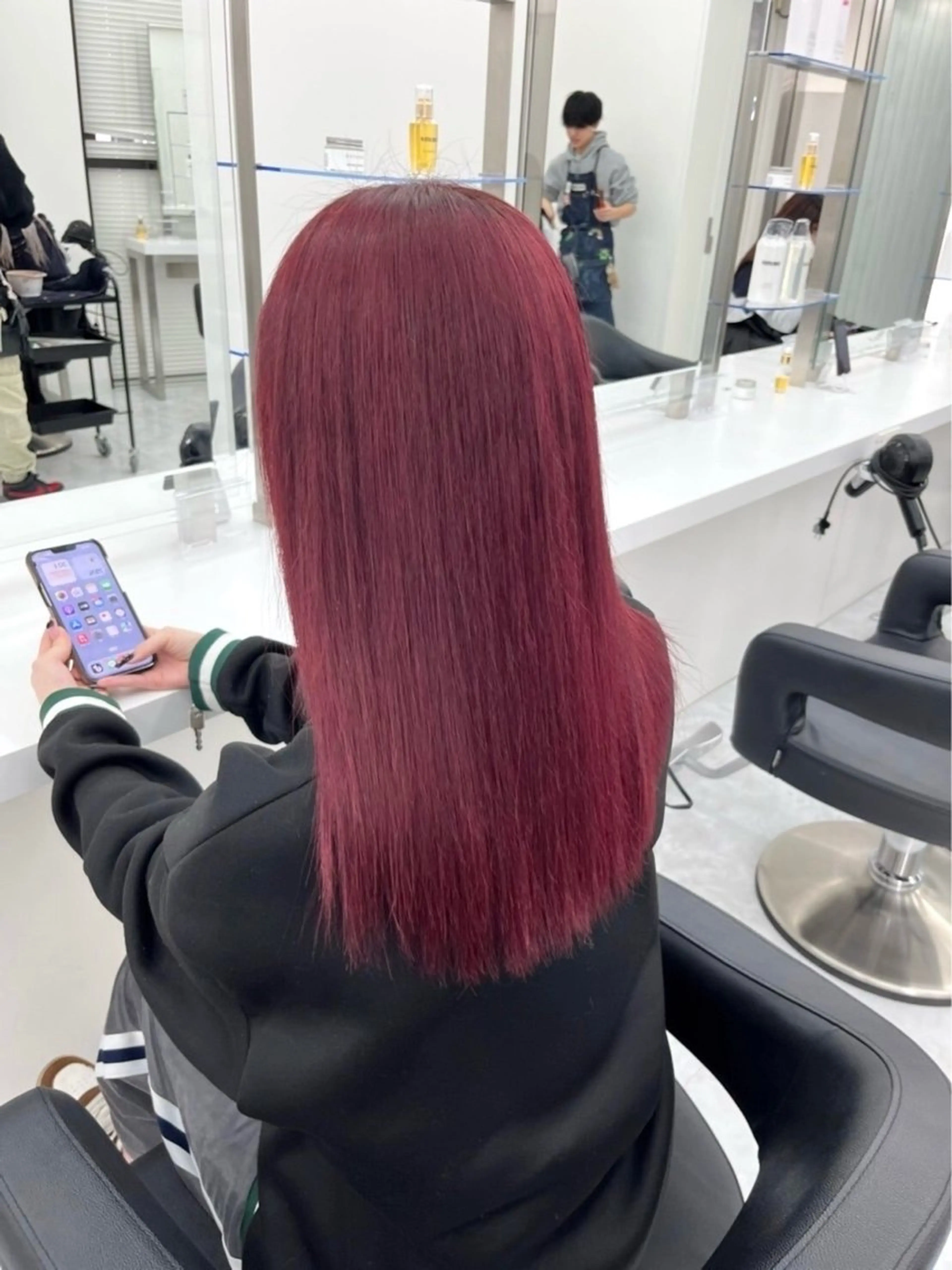 ロング カラー ヘアカラー トリートメント 上品モテヘア🩶 karen🩶のヘアスタイル