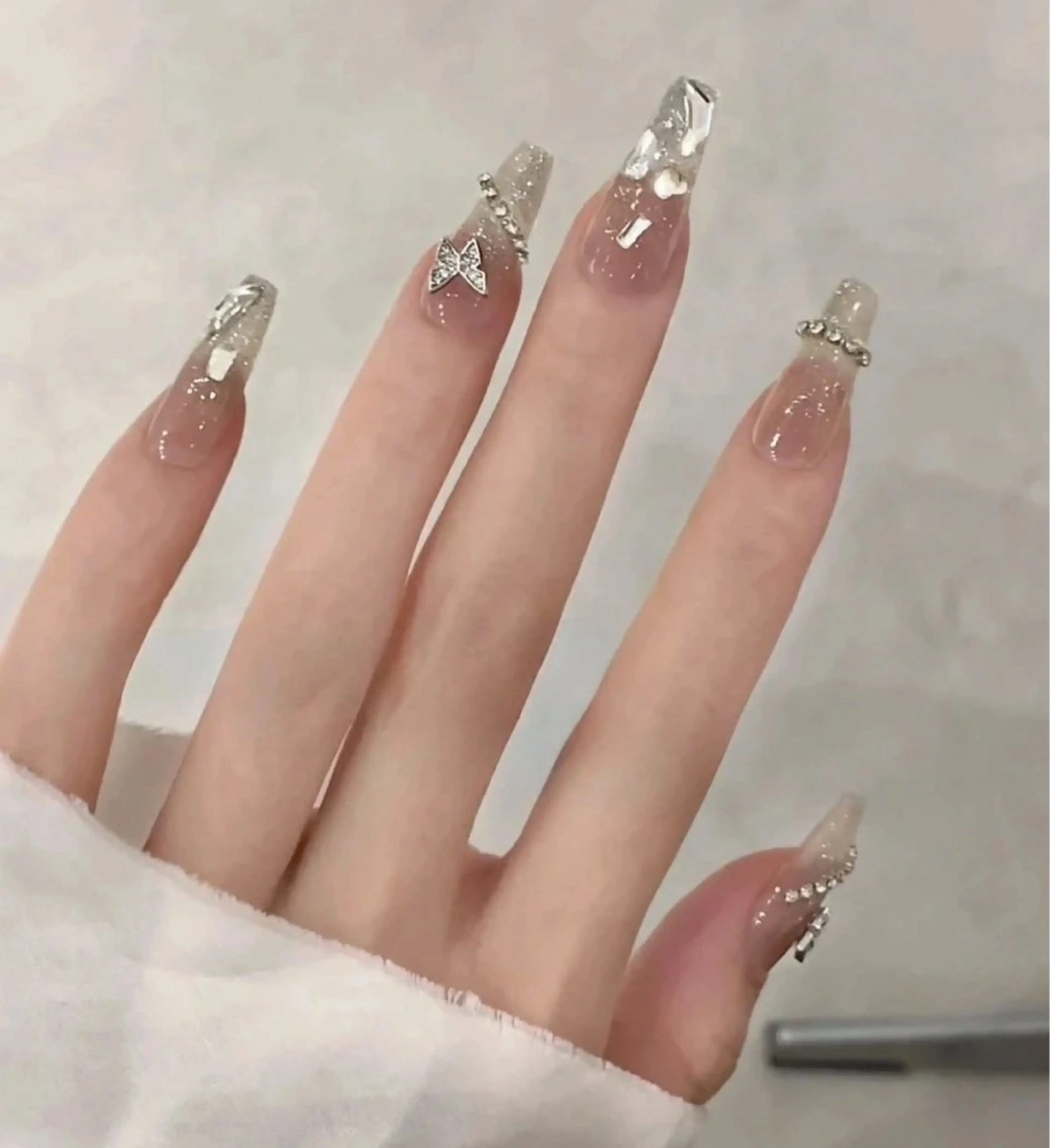 【チップ長さ出し】90分パーツつけ放題コース　13500円の写真