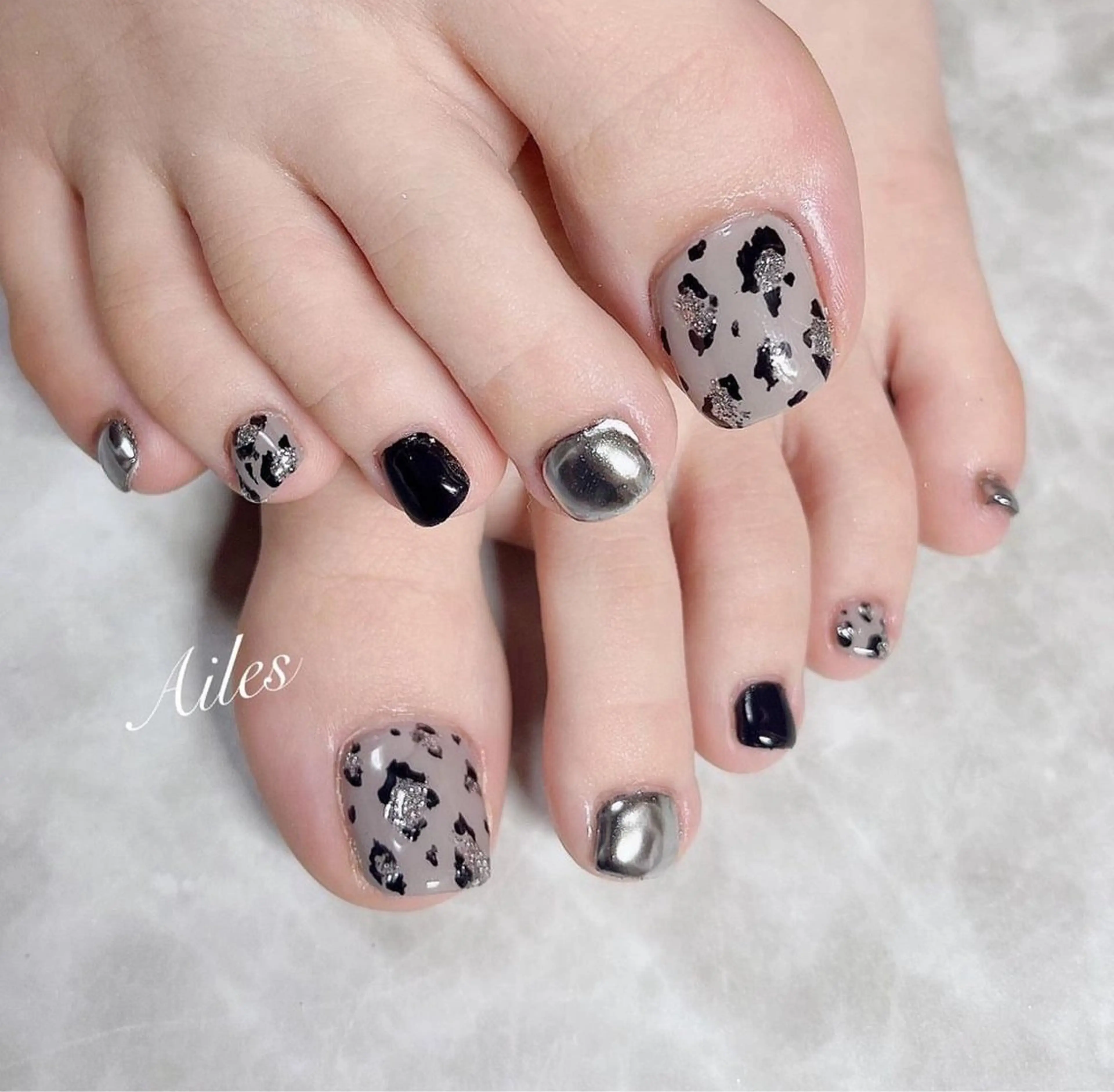 ネイル フットネイル Ailes mayumiのネイルデザイン