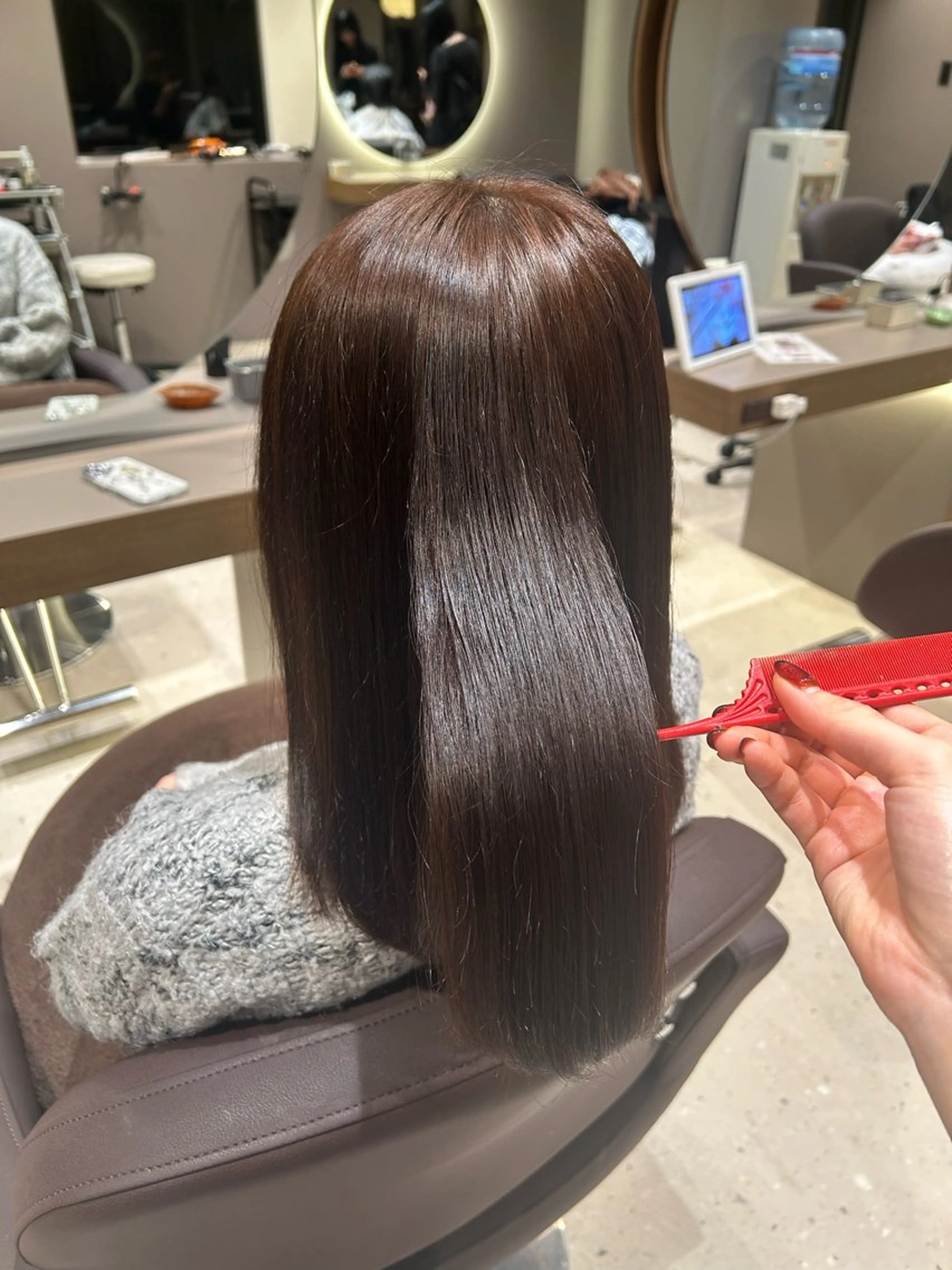 セミロング ヘアカラー トリートメント ☀️柏木 ほのか☀️のヘアスタイル