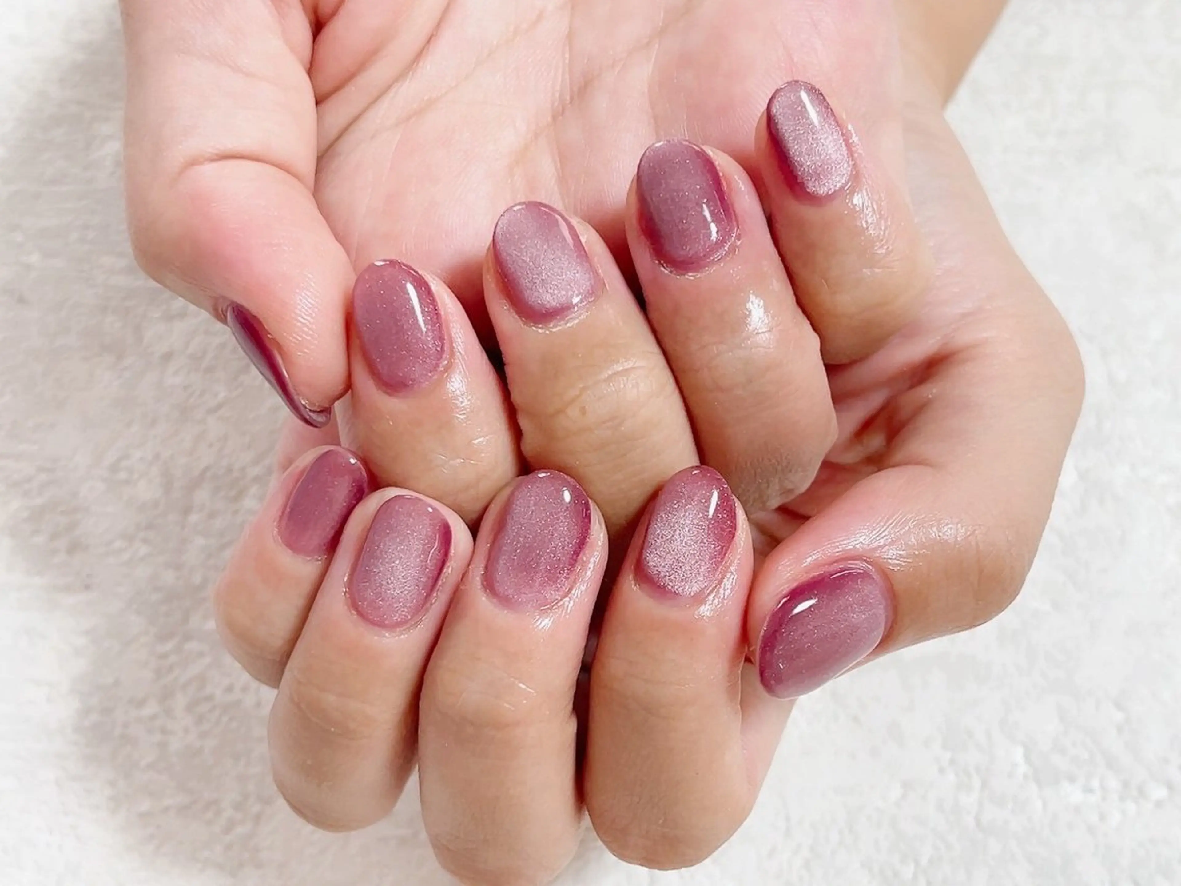 ネイル オーロラネイル フットネイル フレンチネイル ジェルネイル 韓国ネイル ハンドネイル kiki nail 二子玉川のネイルデザイン