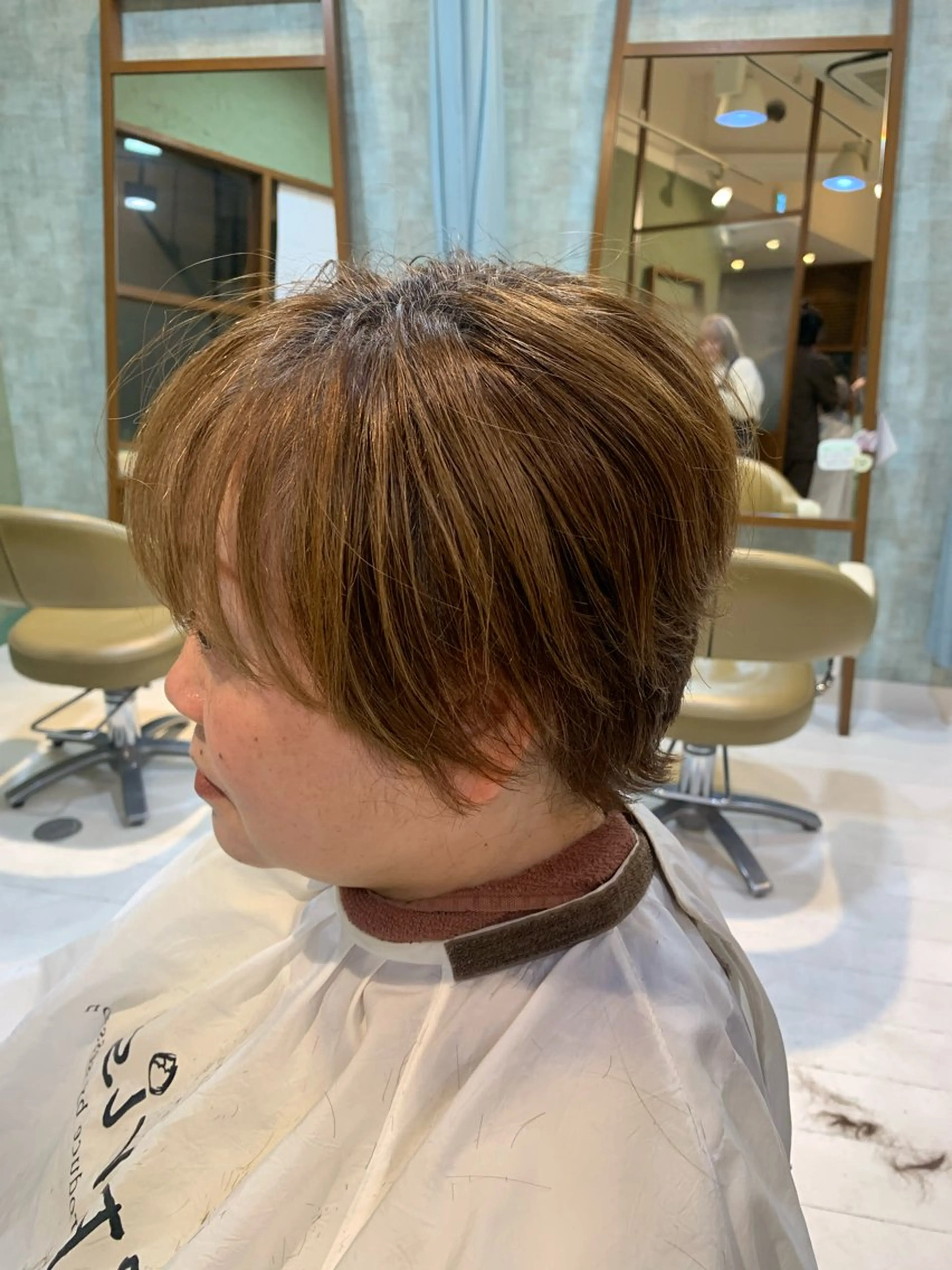 ショート ショートヘア 山瀬 萌香のヘアスタイル