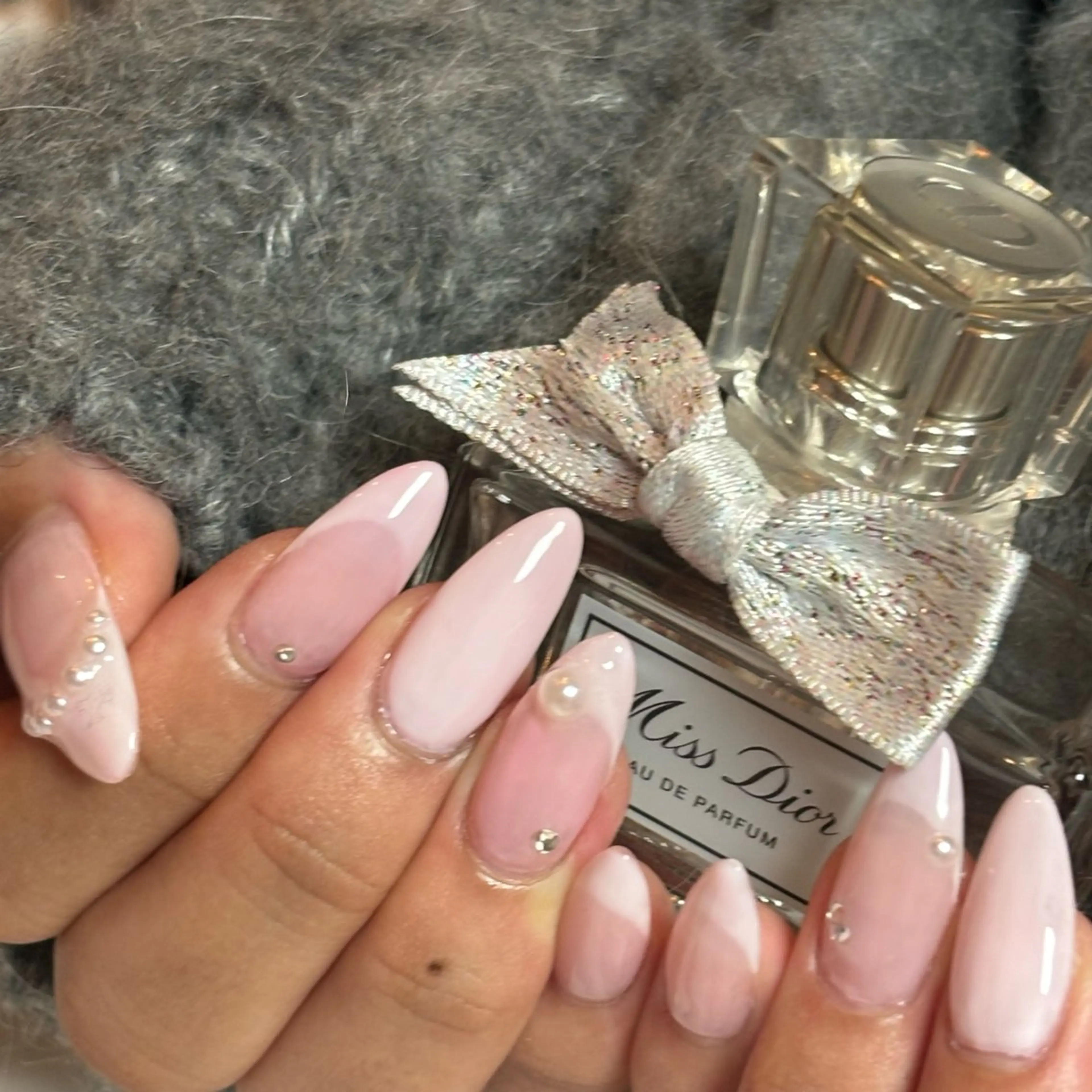 ネイル 長さ出し フレンチネイル ピンク ワンホンネイル SUZUKI Mのネイルデザイン