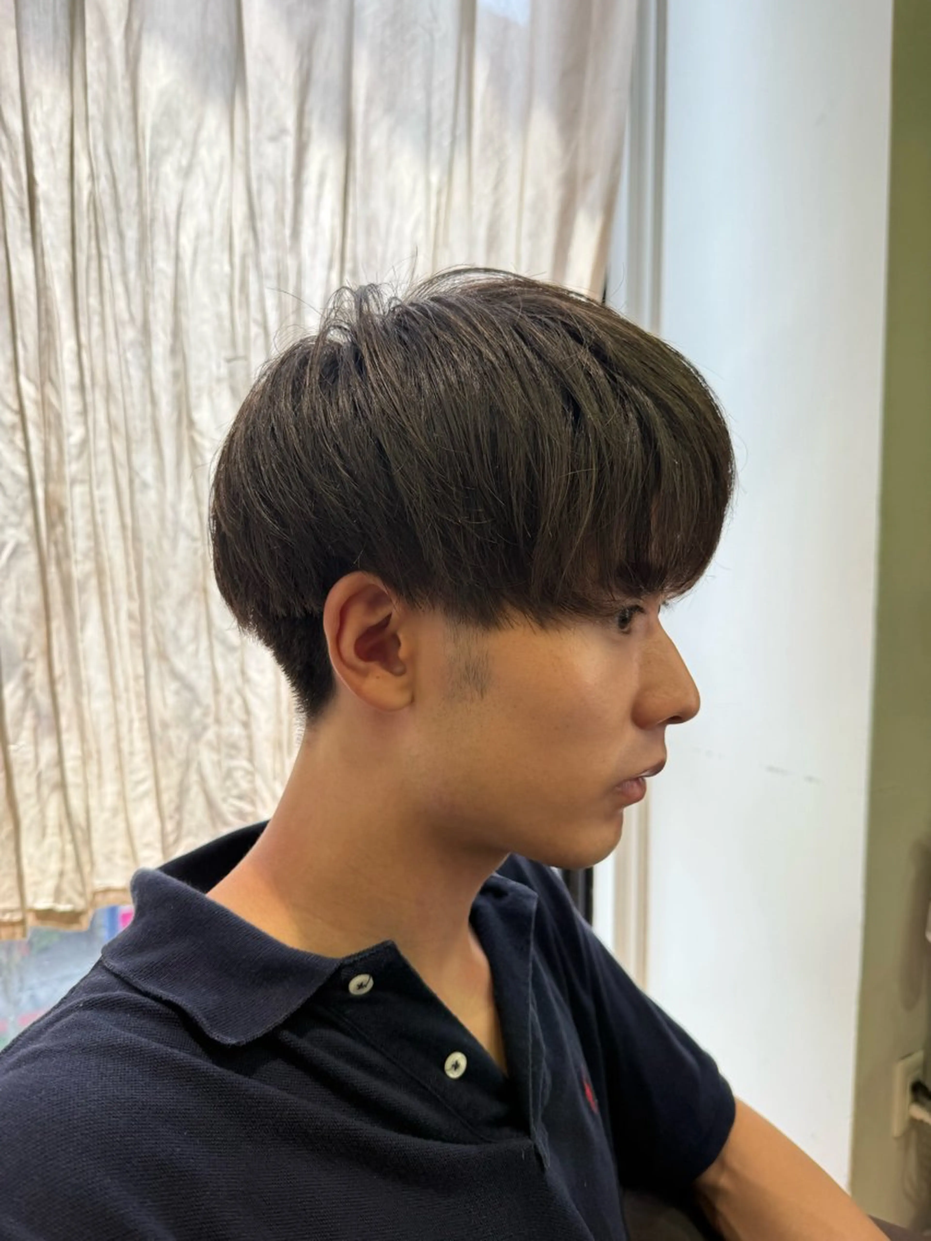 ショート メンズ マッシュ 溝口 槙里也のヘアスタイル