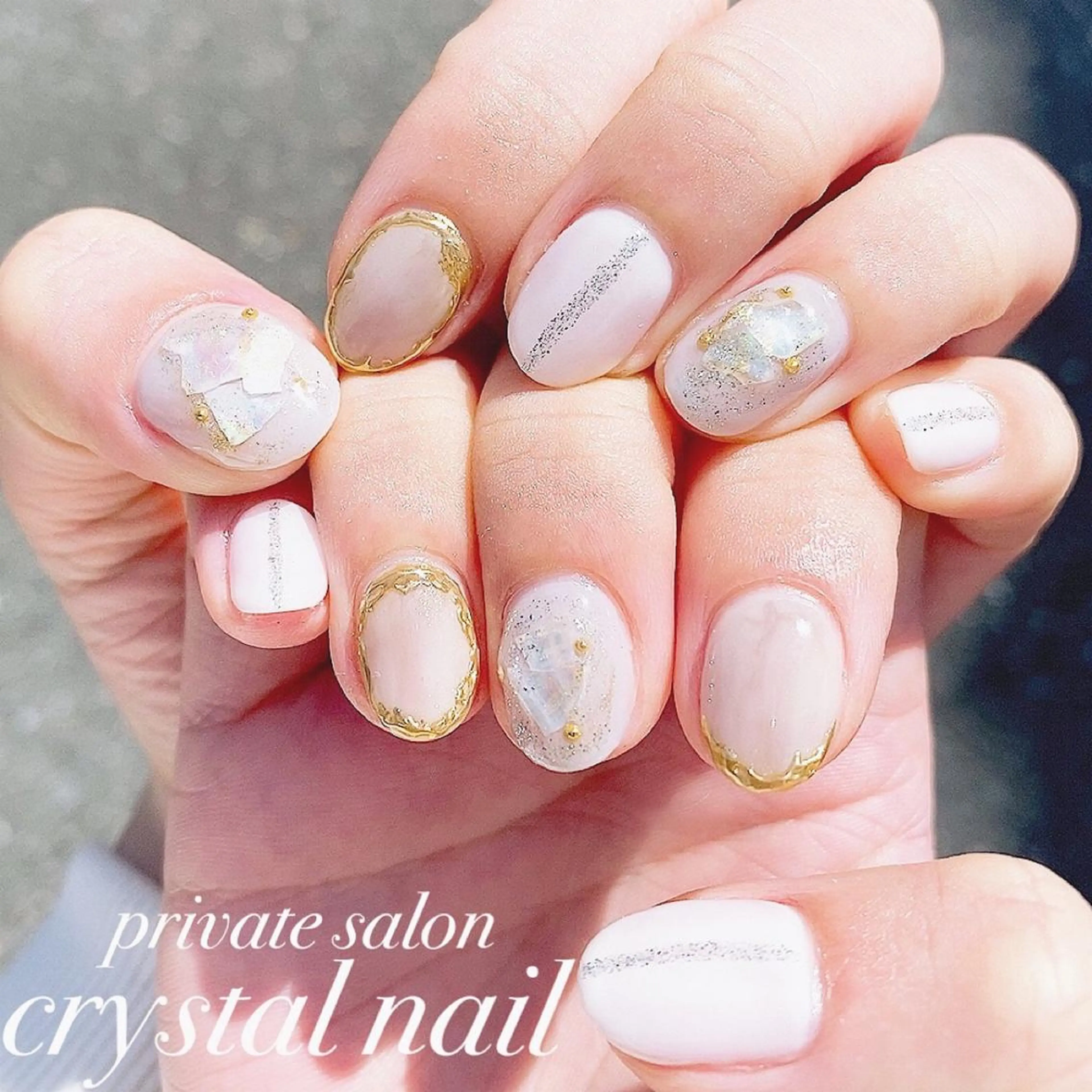 ネイル Crystal Nailのネイルデザイン