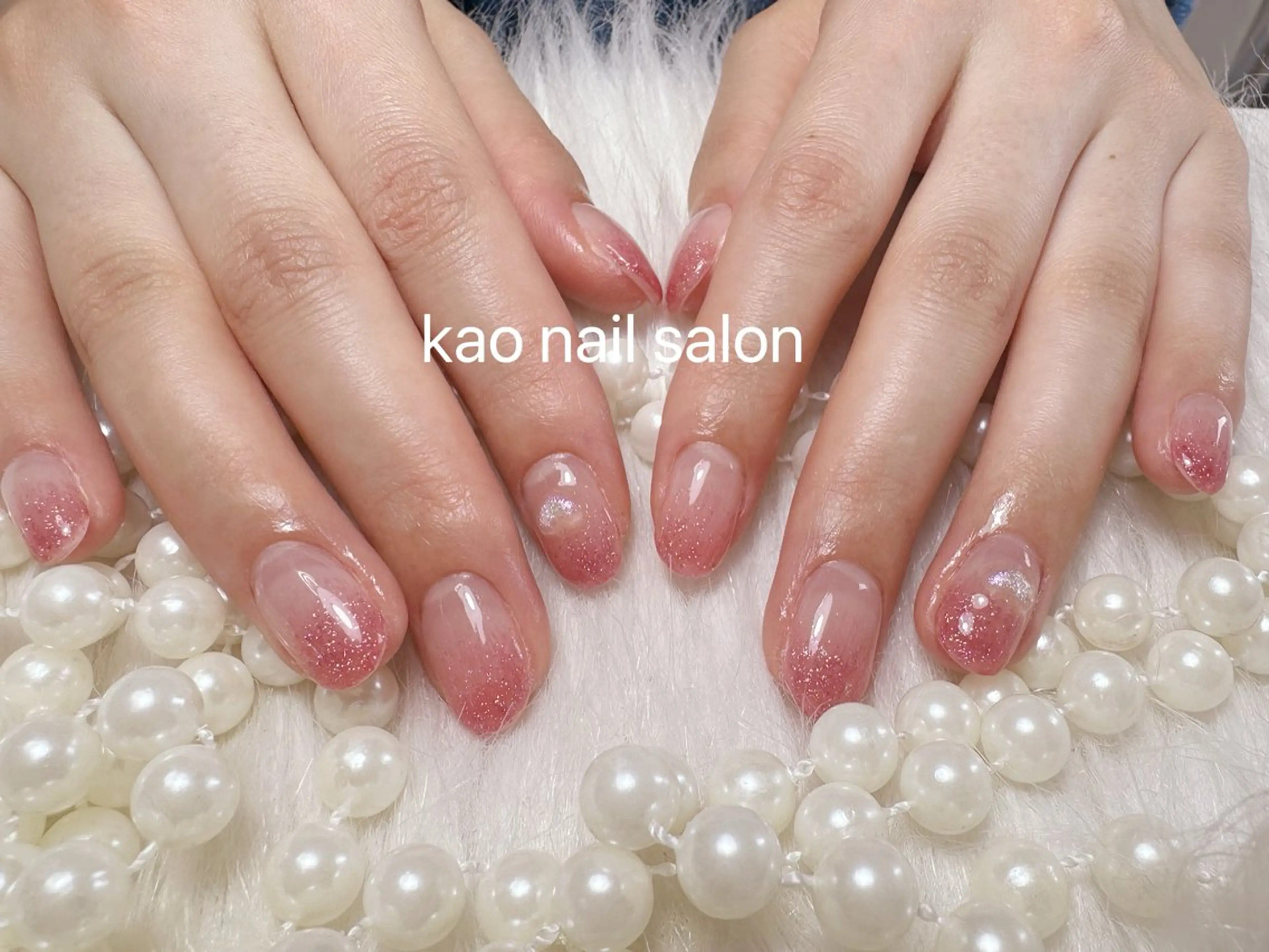 ネイル kao nail マグネット/長さだしのネイルデザイン