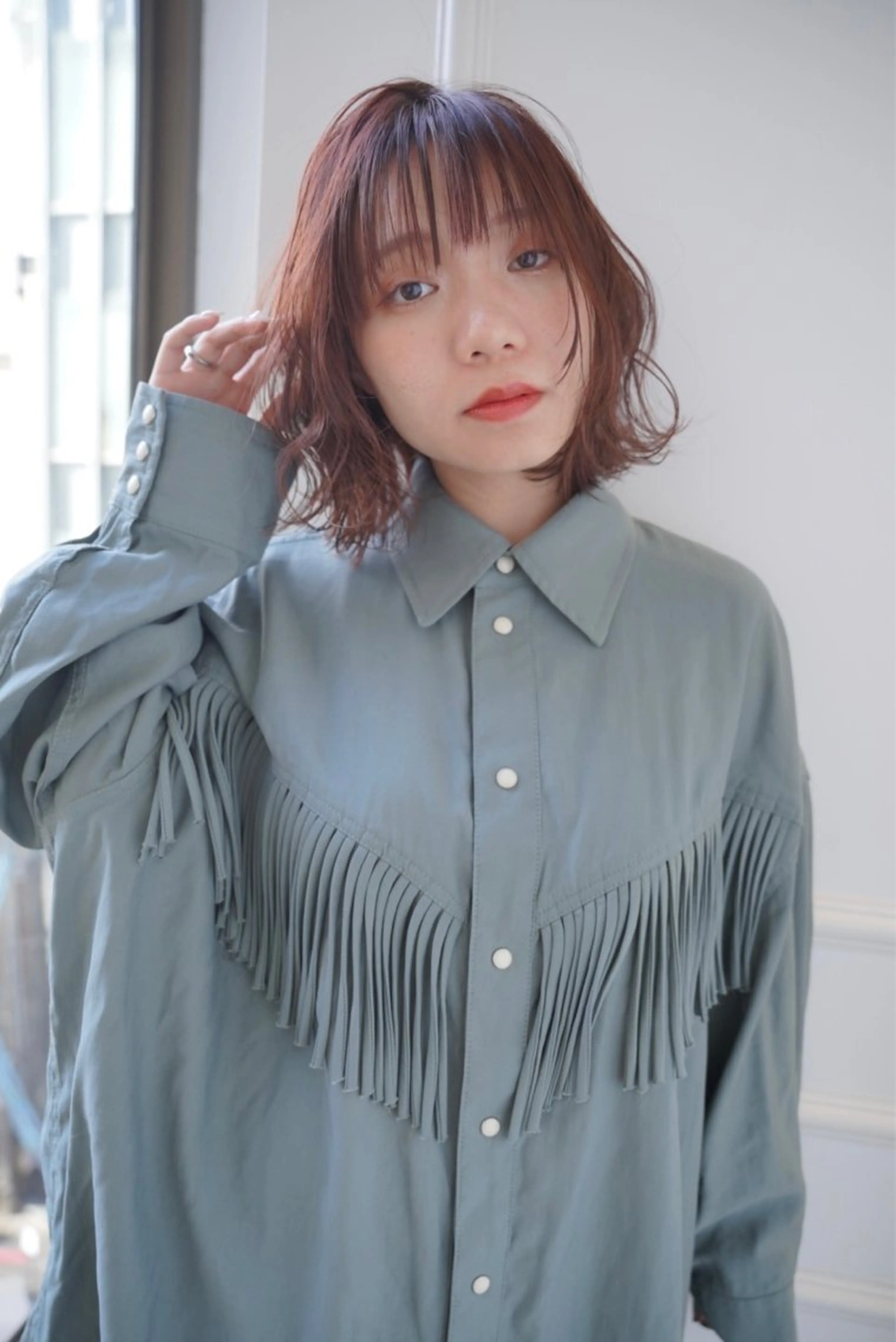 ミディアム 似合わせカット🌿 前川のヘアスタイル