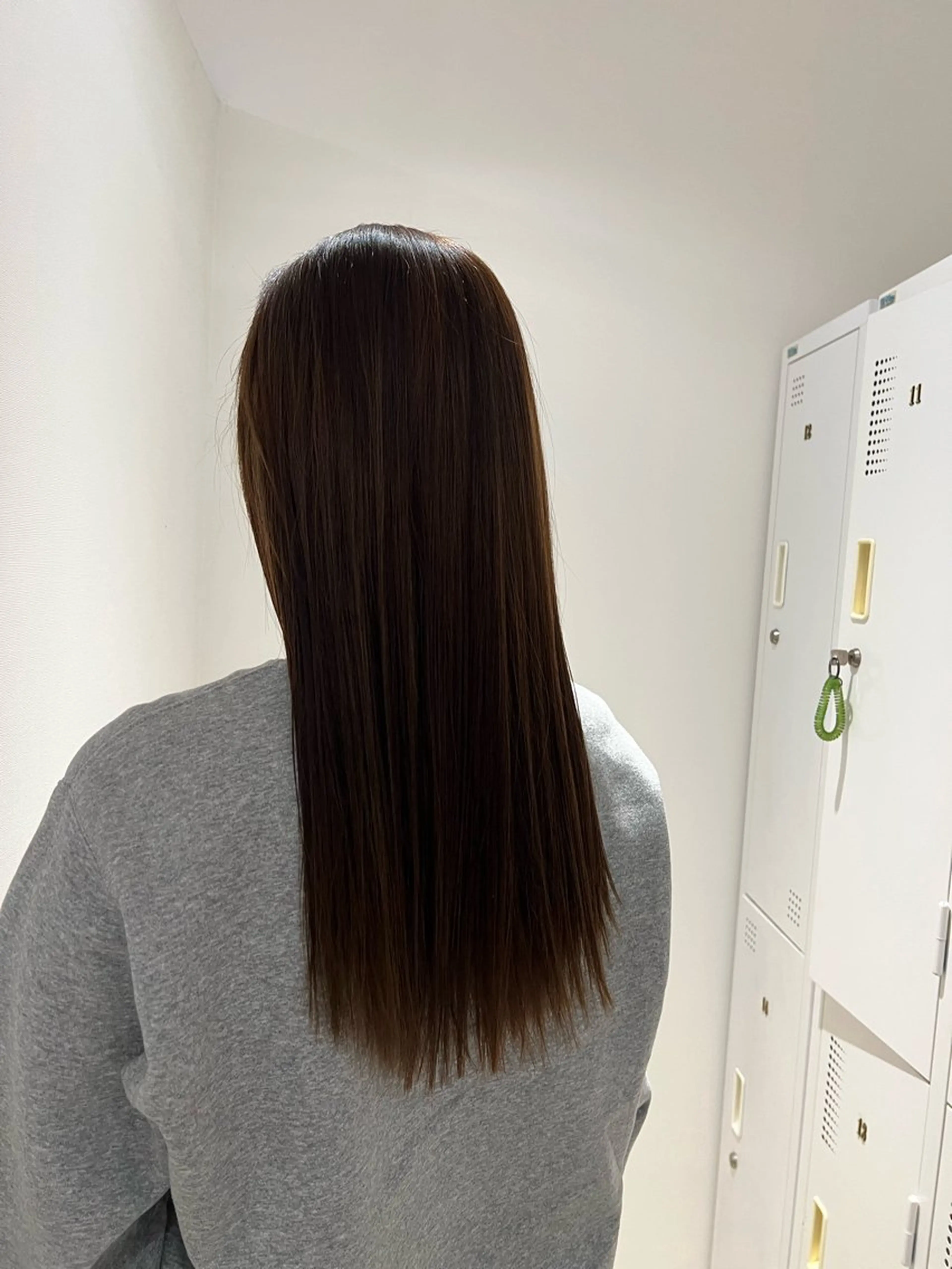 ロング カラー 髪質改善／透明感 NAKAIEのヘアスタイル