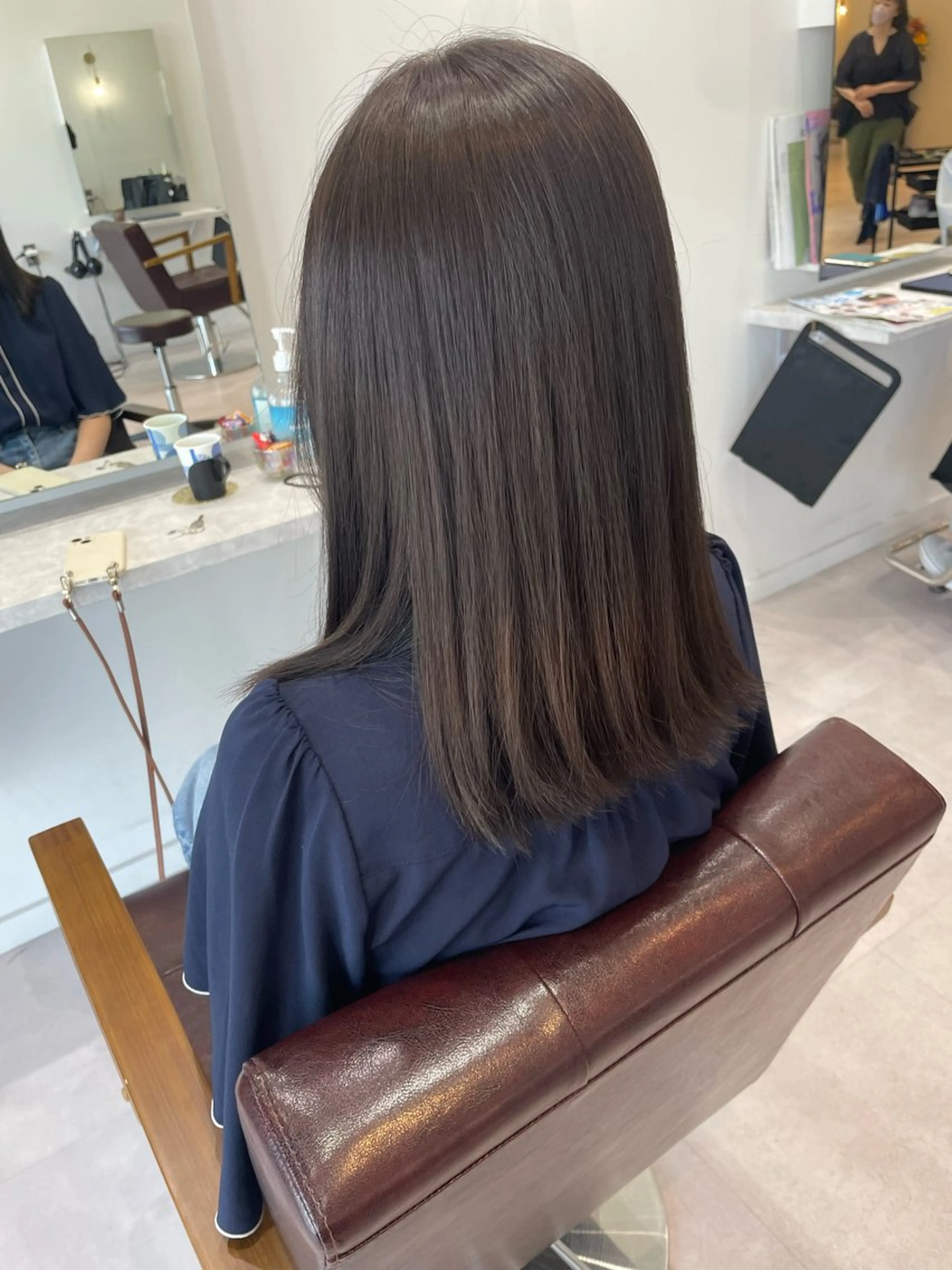 セミロング Agu hair BELLUS 大谷店所属・マツモト カケルのヘアスタイル