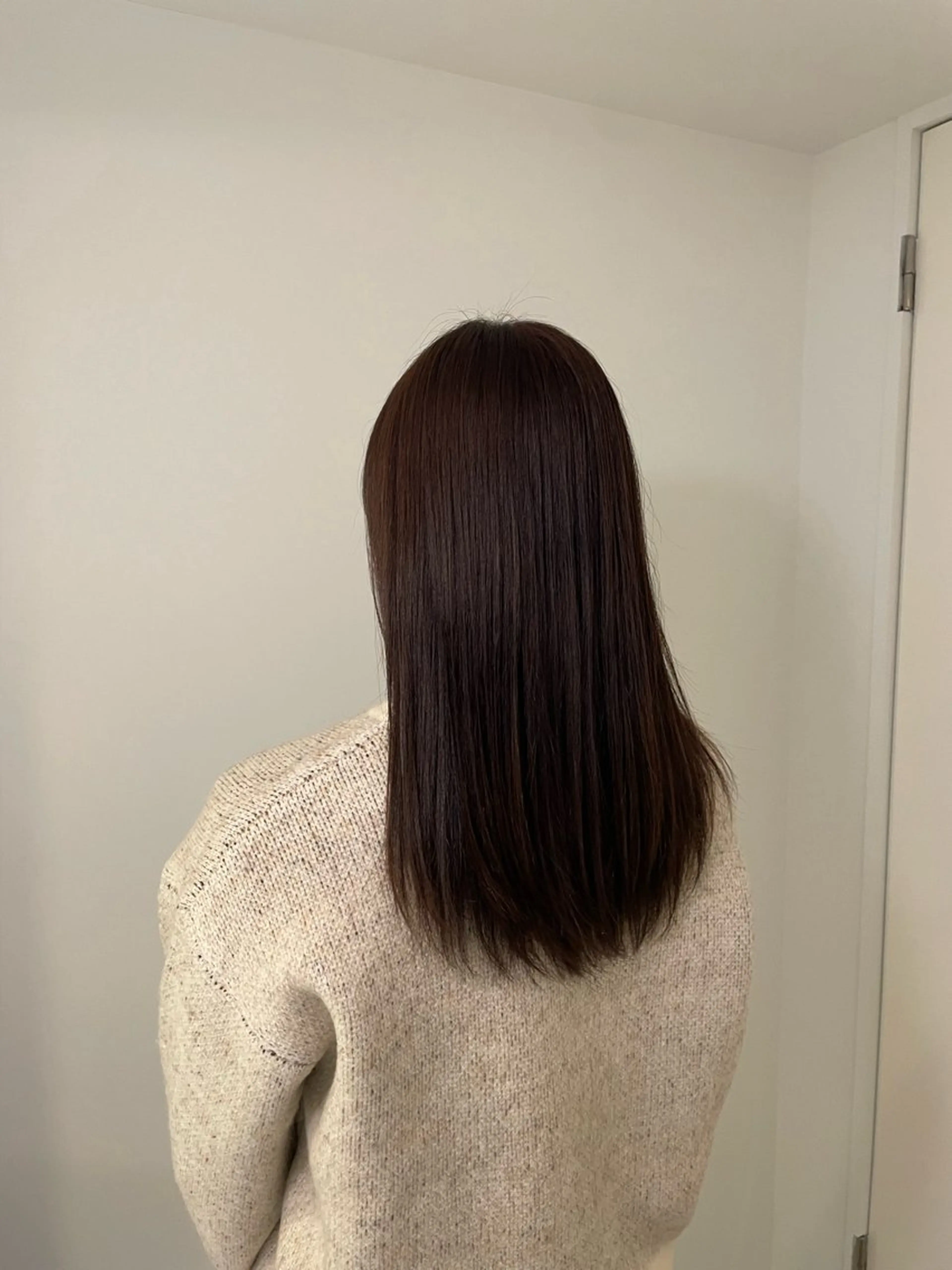 セミロング ヘアカラー 🦋カラーモデル募集 🦋荒木彩花のヘアスタイル