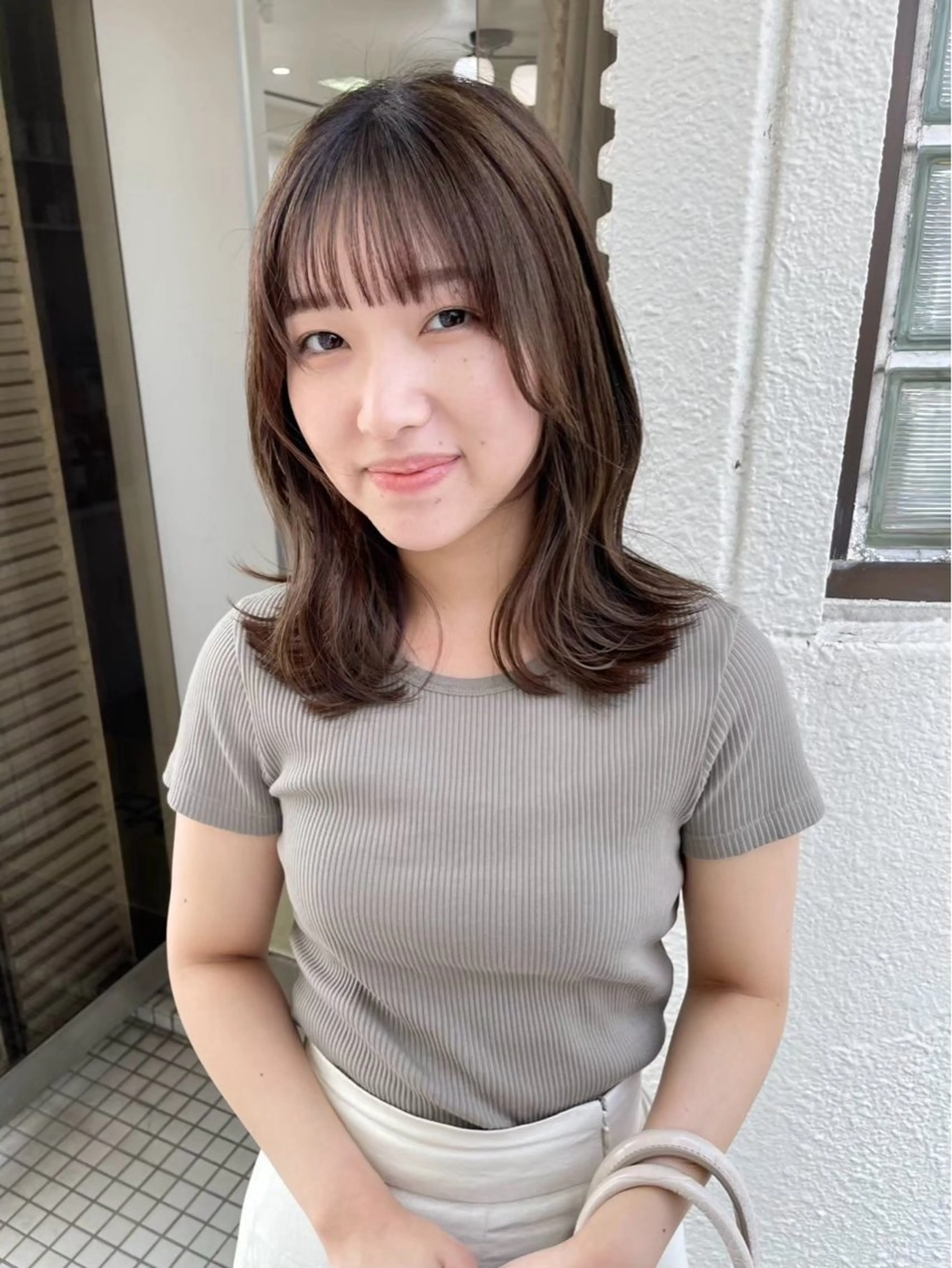 前髪顔まわりカット🫧の写真