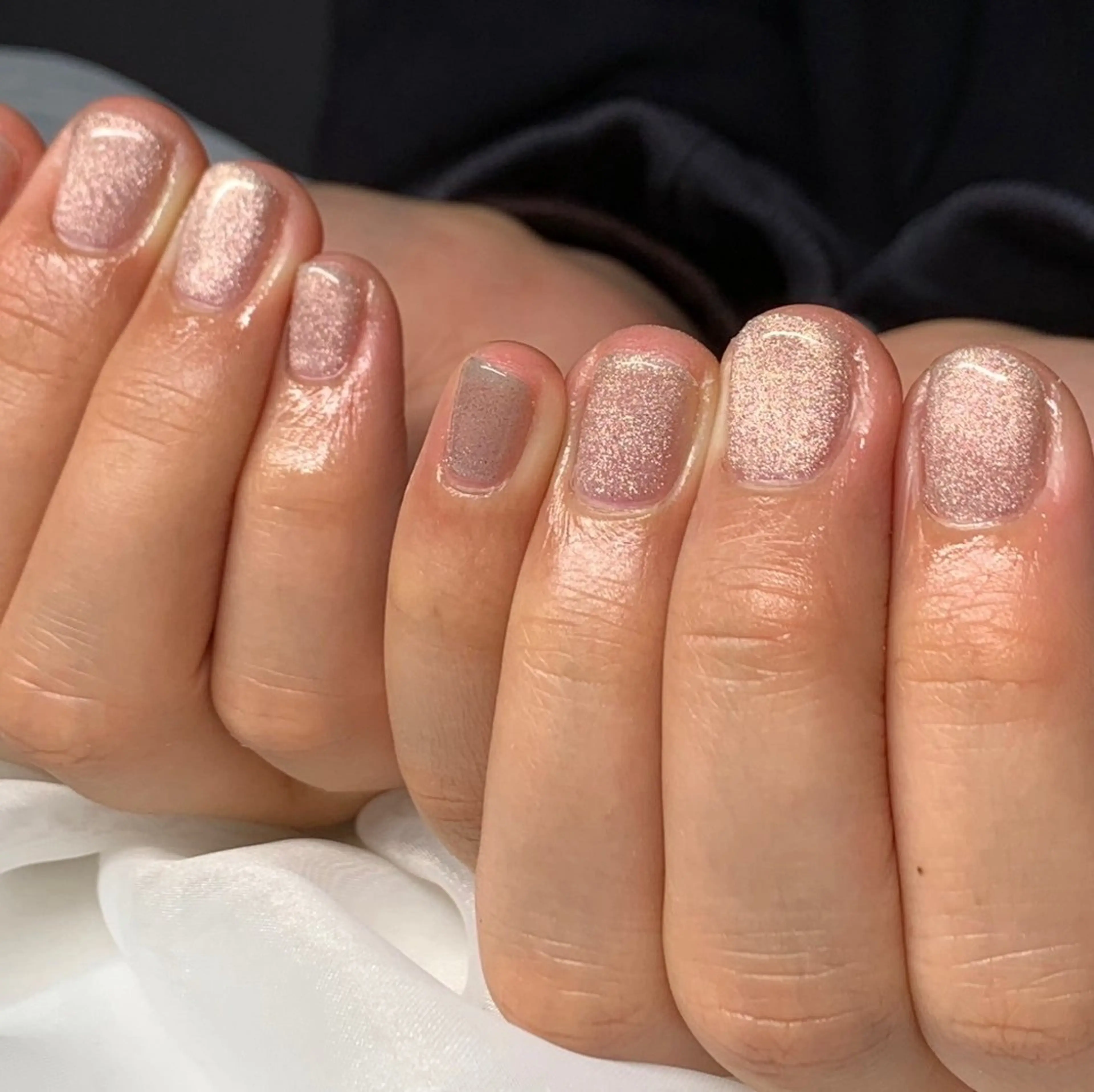 ネイル マグネットネイル マグネットワンカラー ワンカラーネイル ハンドネイル Carina Nail所属・CarinaNail Chieのネイルデザイン