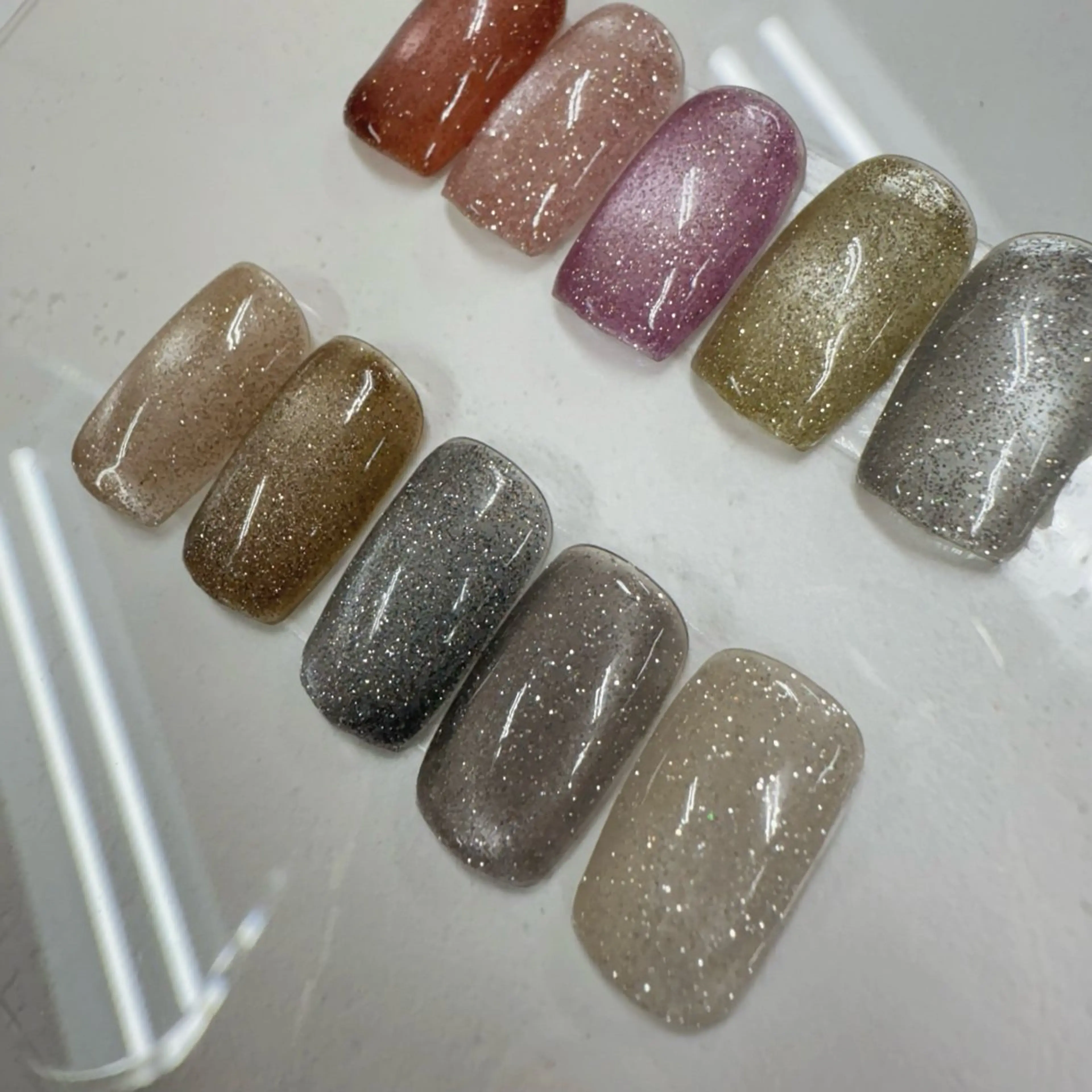 ネイル マグネットネイル mai♡マグネット/ ニュアンス/マツパのマツエク・マツパデザイン