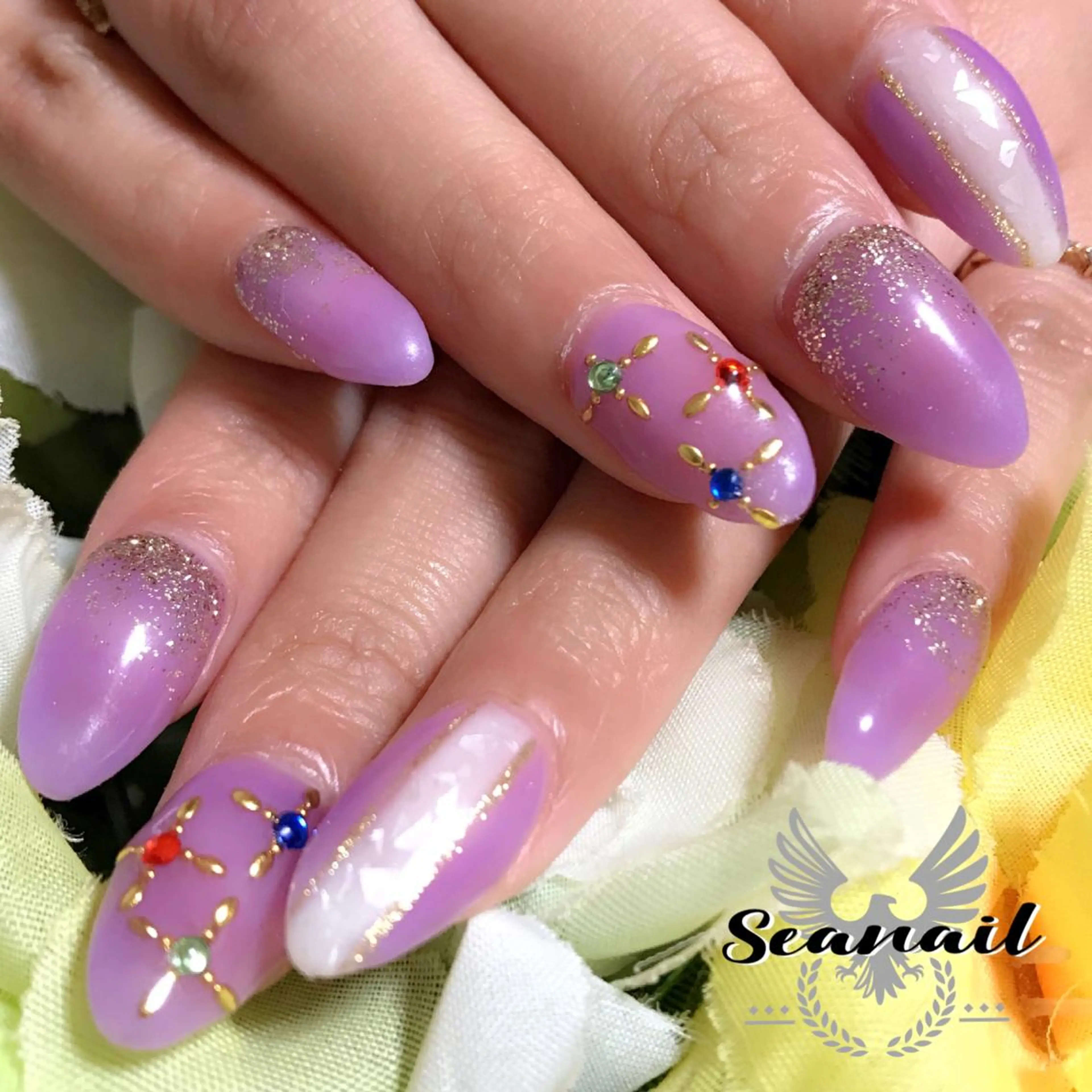 ネイル 小尾 栞のネイルデザイン