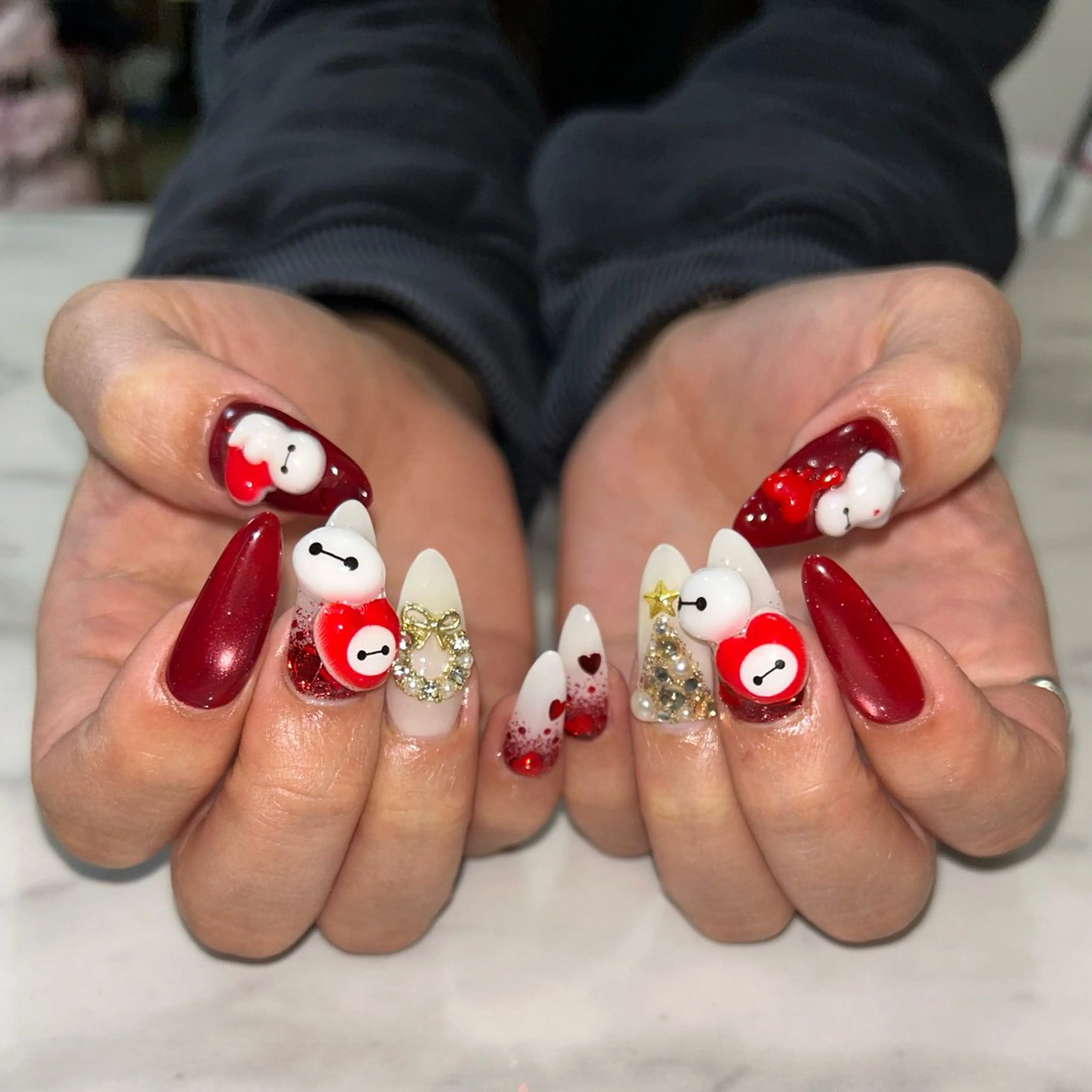 ネイル 持ち込み ハンドネイル nailroom‪ sb‪‪𓈒𓂂𓏸のネイルデザイン