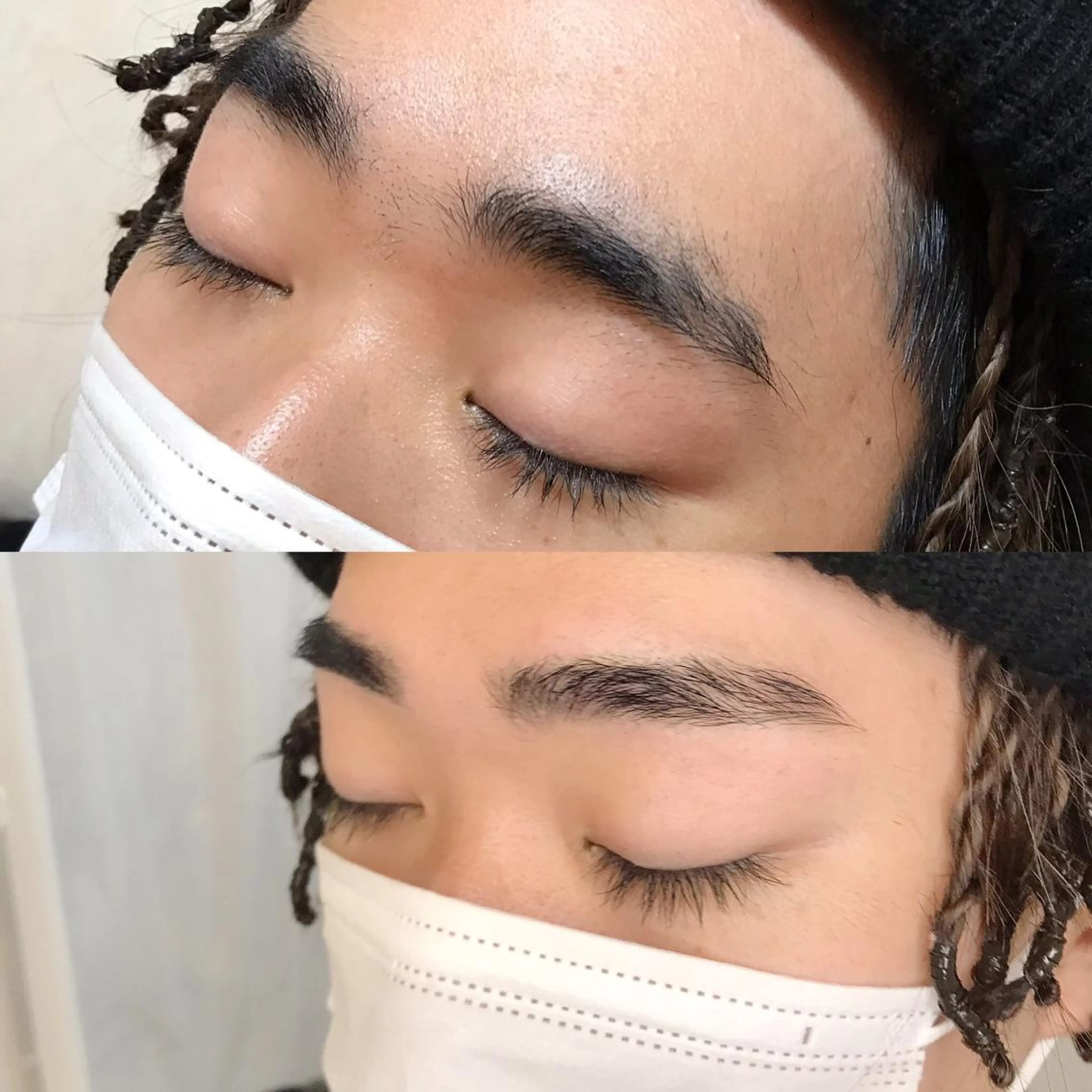 メンズ マツエク・マツパ n9　brow所属・n9　brow sumi.の眉毛・アイブロウイメージ