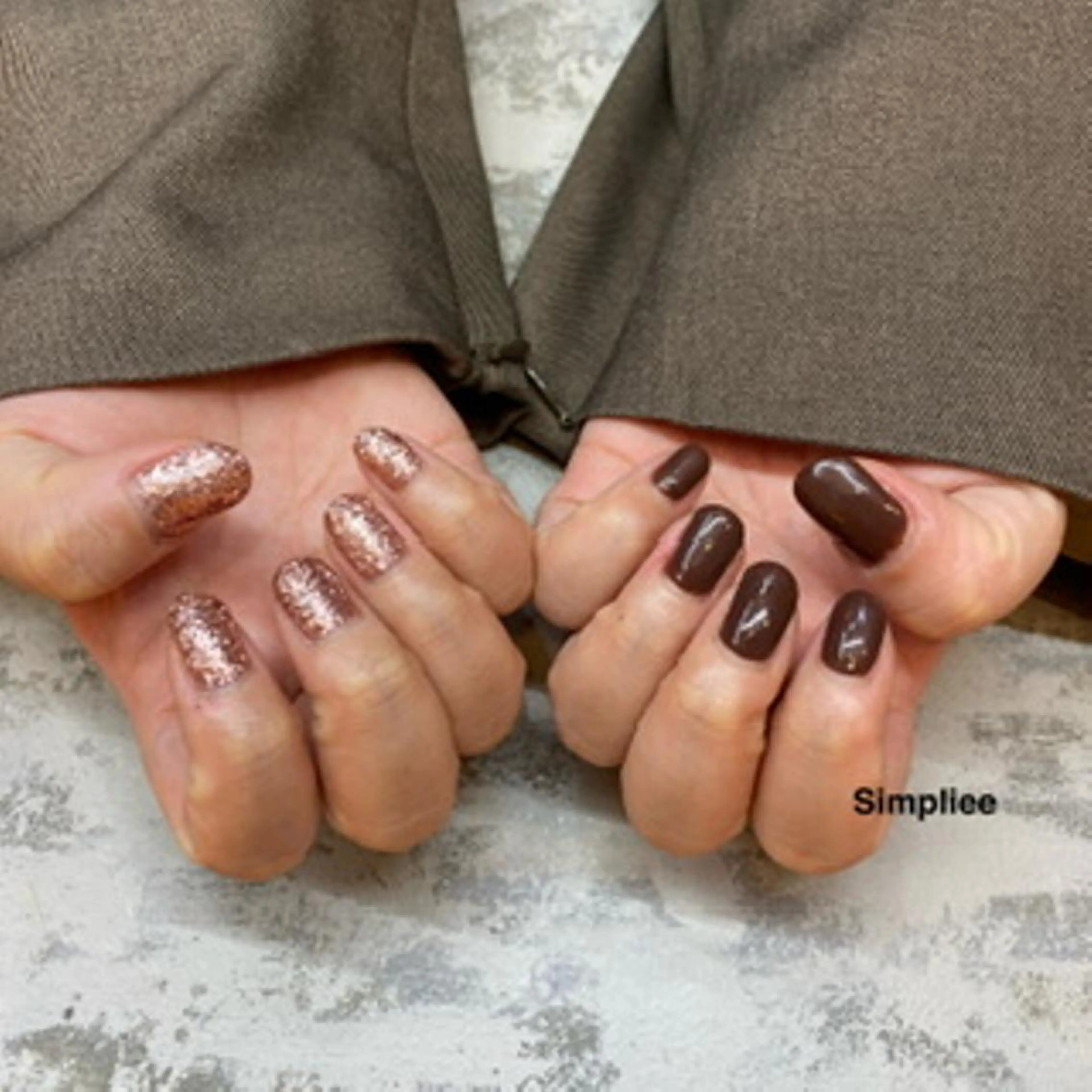 ネイル ワンカラーネイル シンプリーワン 渋谷店🕯️RINAのネイルデザイン