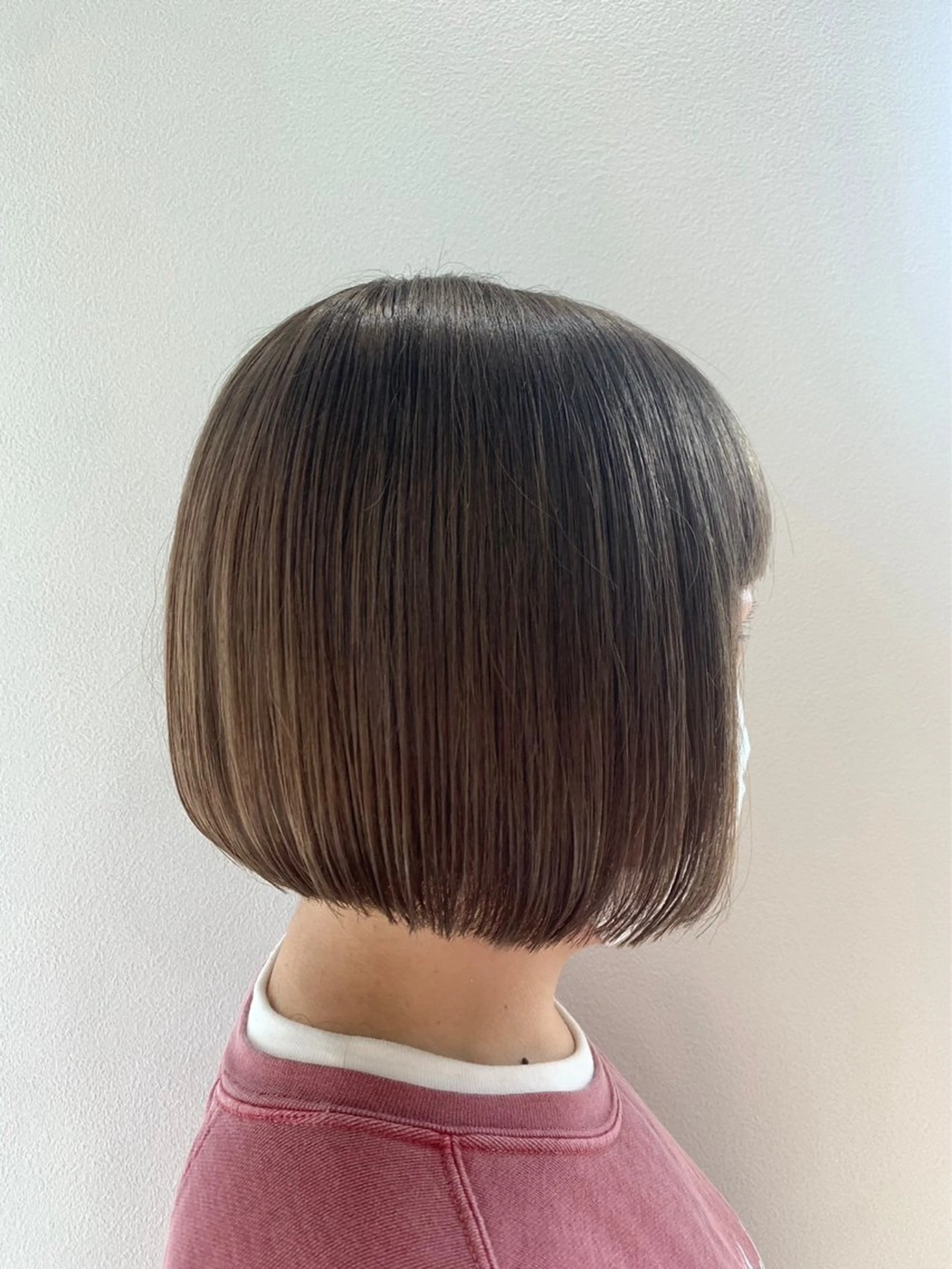 【🫧脱白髪染め🫧】カット+イノアカラー+リペアTR+ marbb(マイクロバブル)の写真