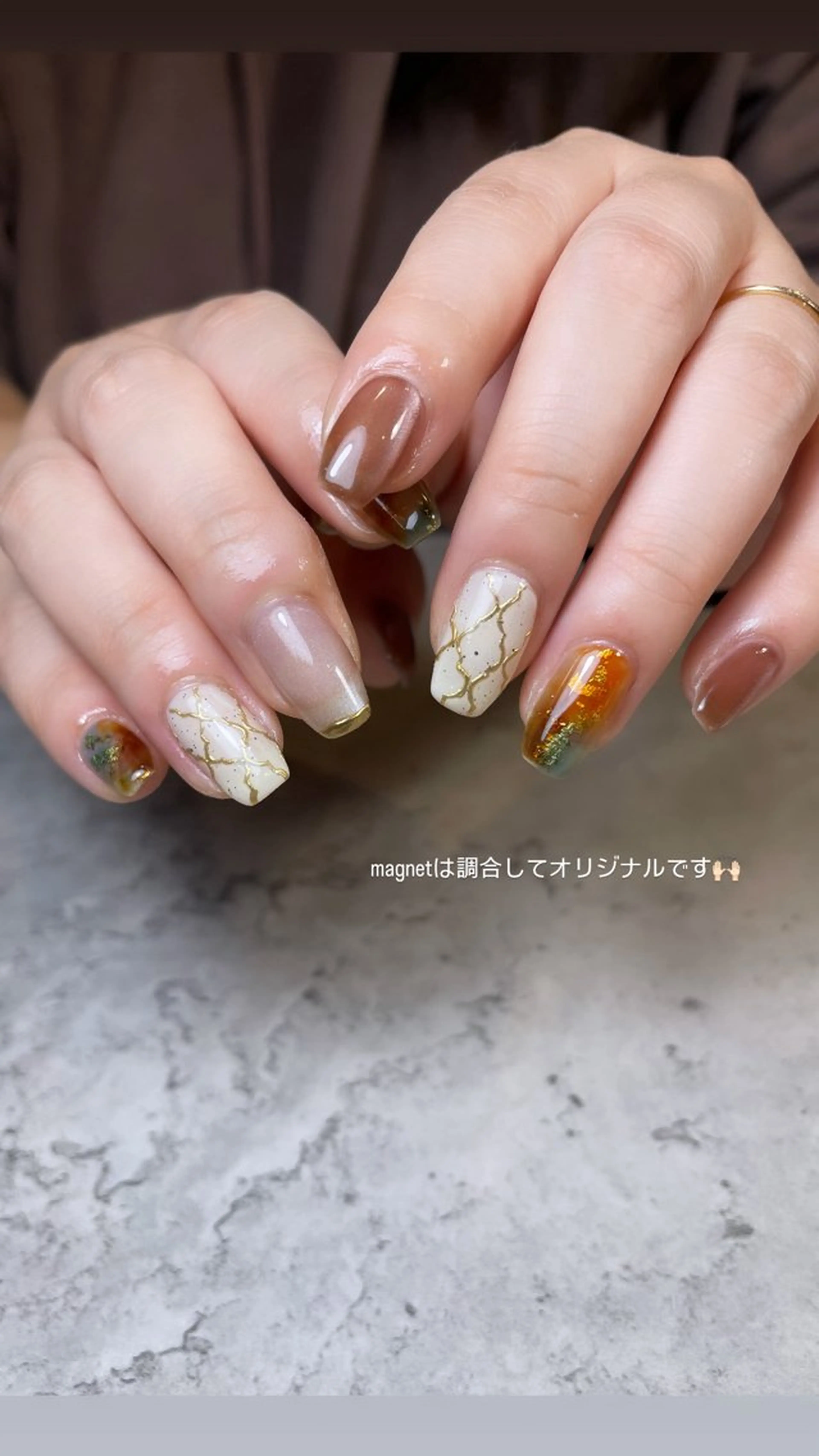 ネイル ハンドネイル my&所属・my&_ maimiのネイルデザイン