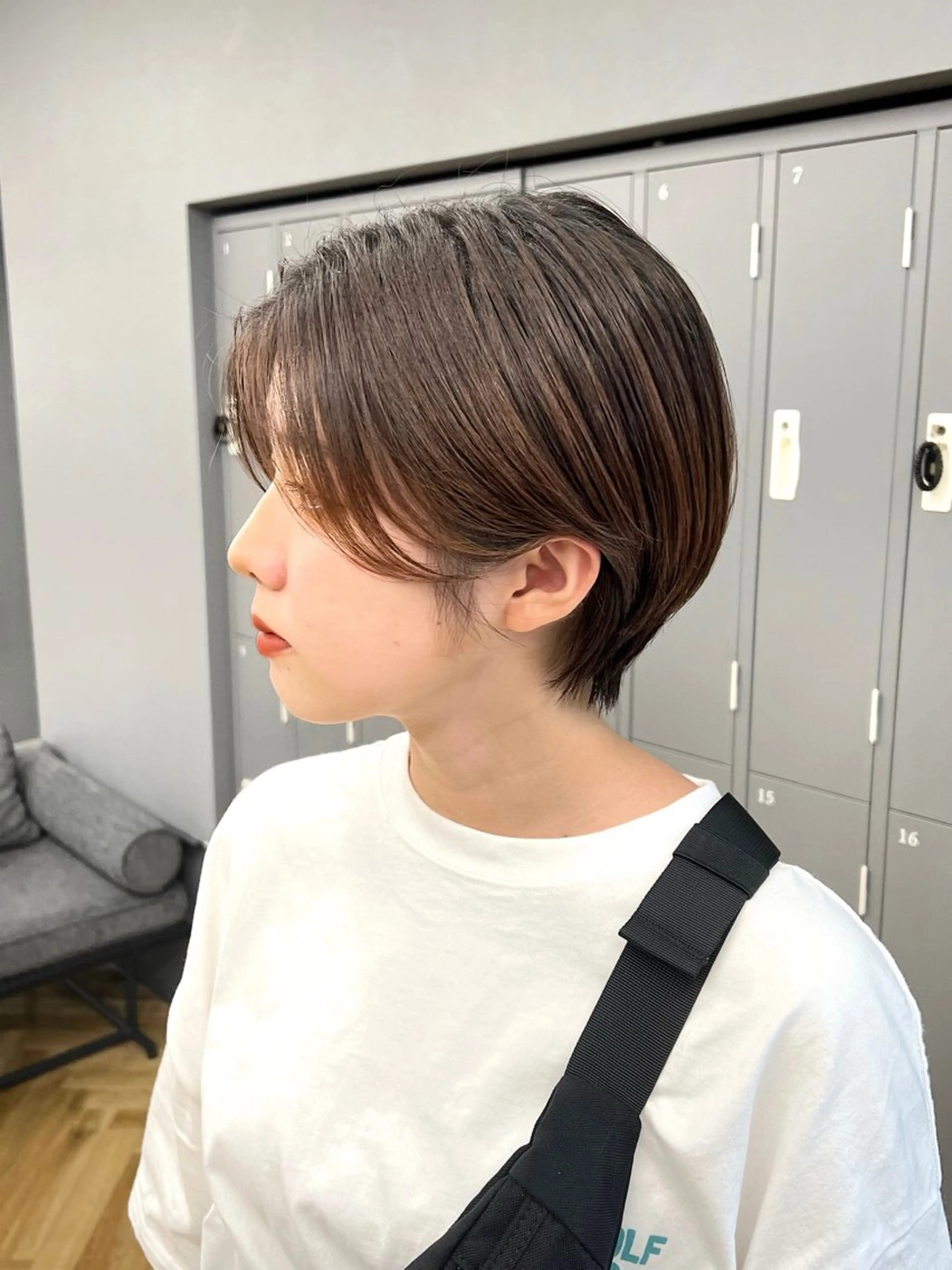 ショート ショートヘア 重里 瑠花のヘアスタイル