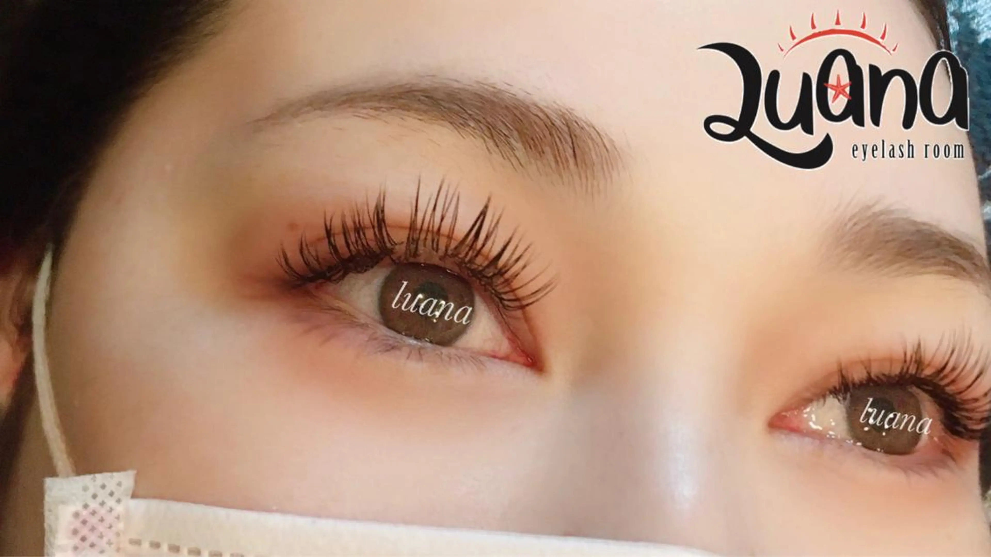 マツエク・マツパ 付け放題 フラットラッシュ eyelashroom luana所属・Luana 神山のマツエク・マツパデザイン