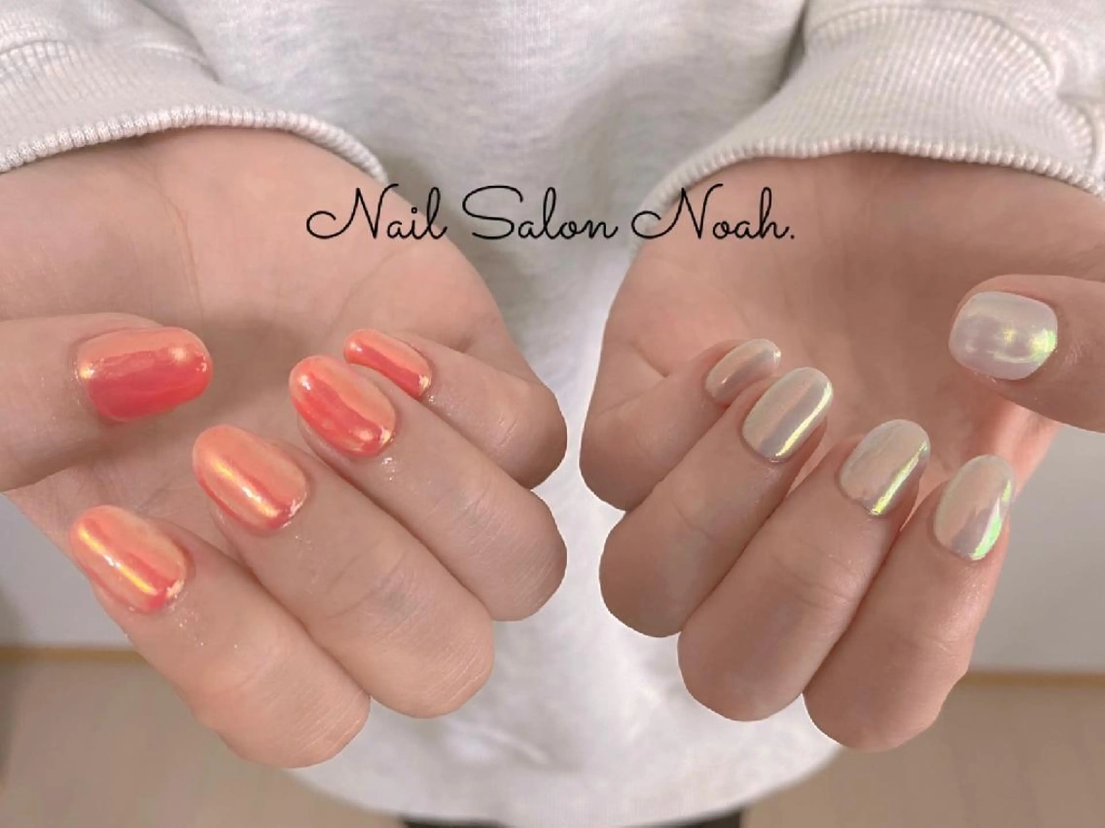 ネイル オーロラネイル ハンドネイル Nail Salon Noah所属・Nail Salon Noah.のネイルデザイン