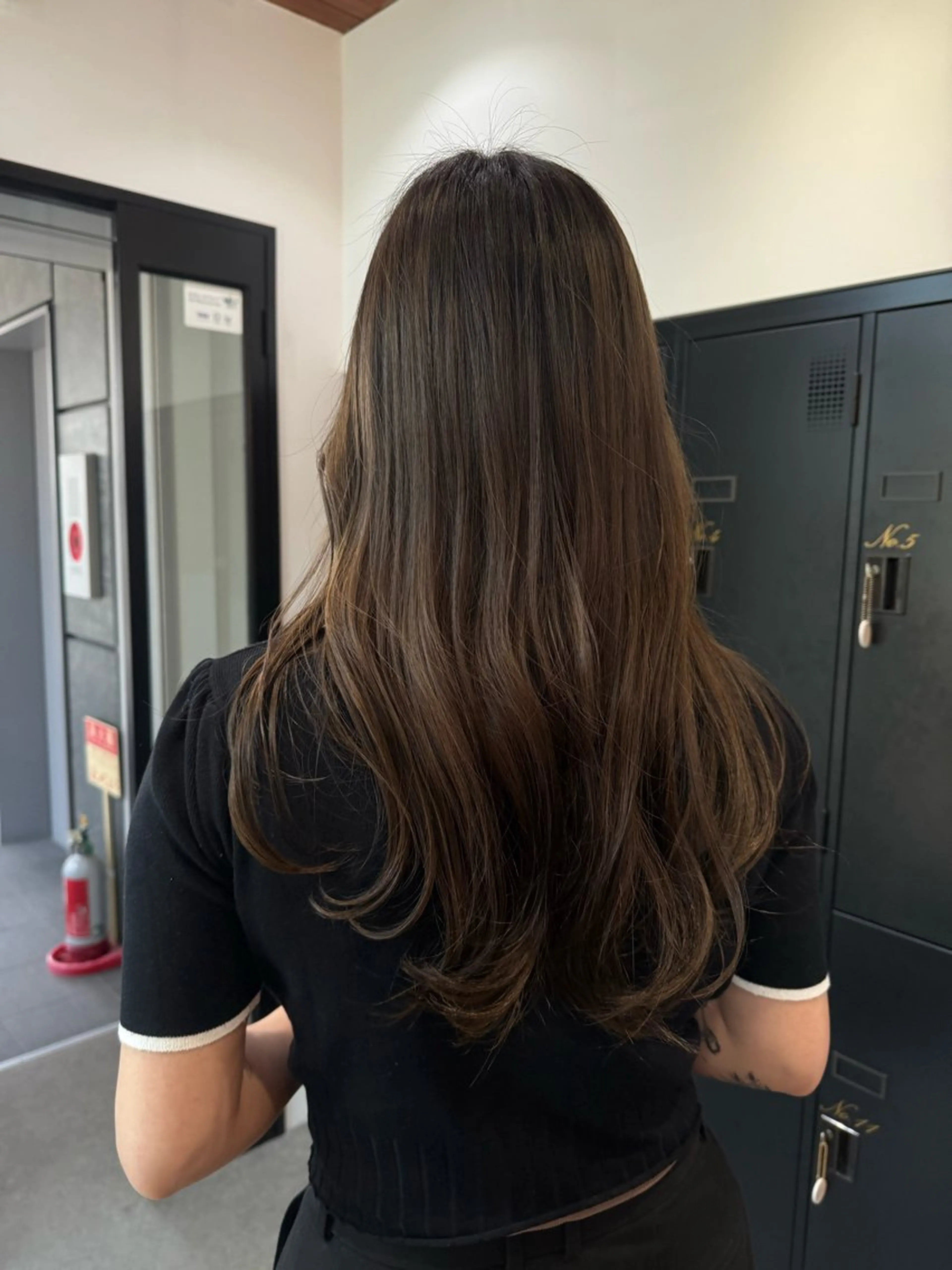 ロング カラー ai カットモデル募集中のヘアスタイル