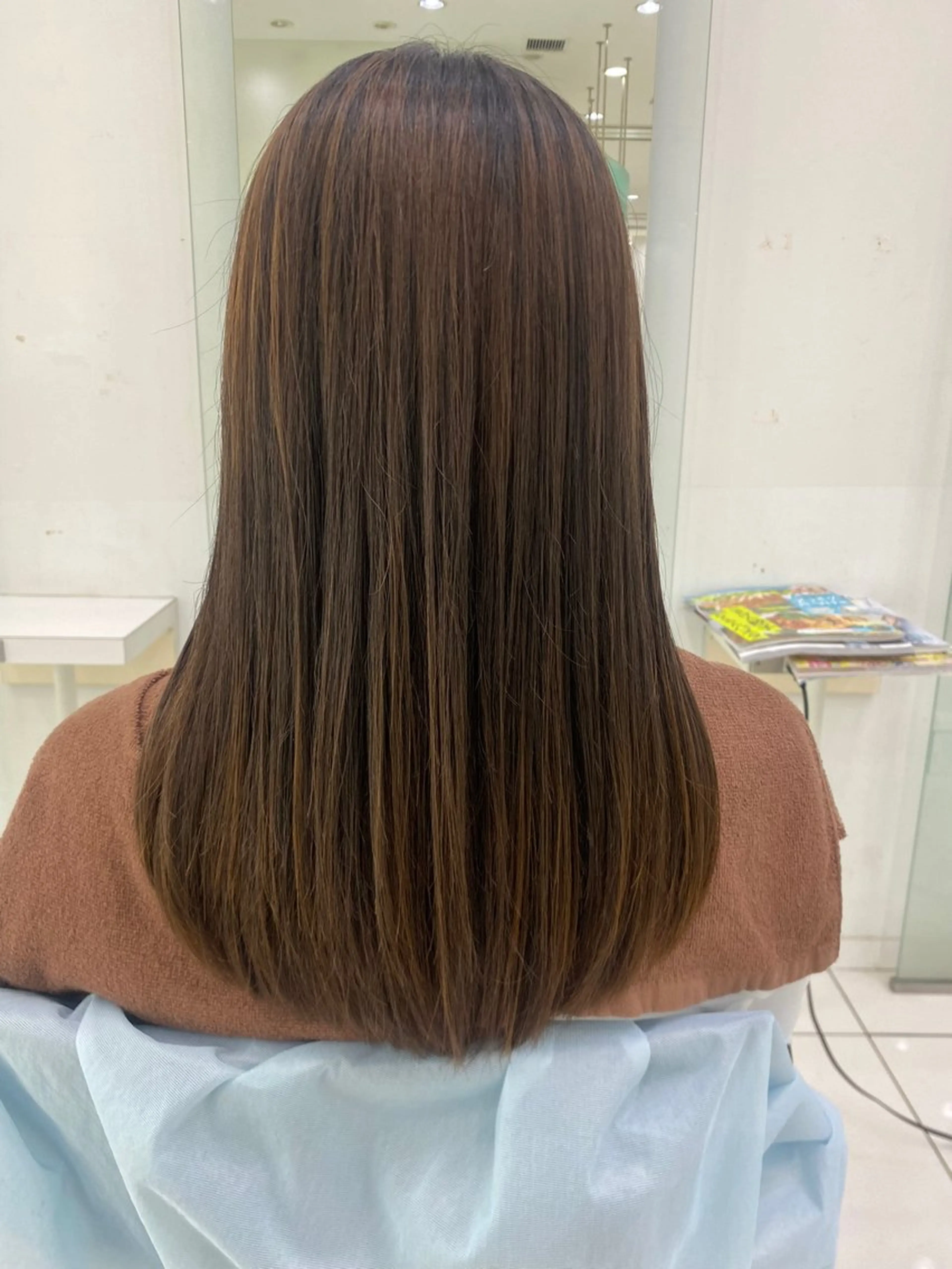 セミロング カット ヘアカラー トリートメント 🦄艶髪育毛🌟毛髪 の医者/カット/駒井のヘアスタイル