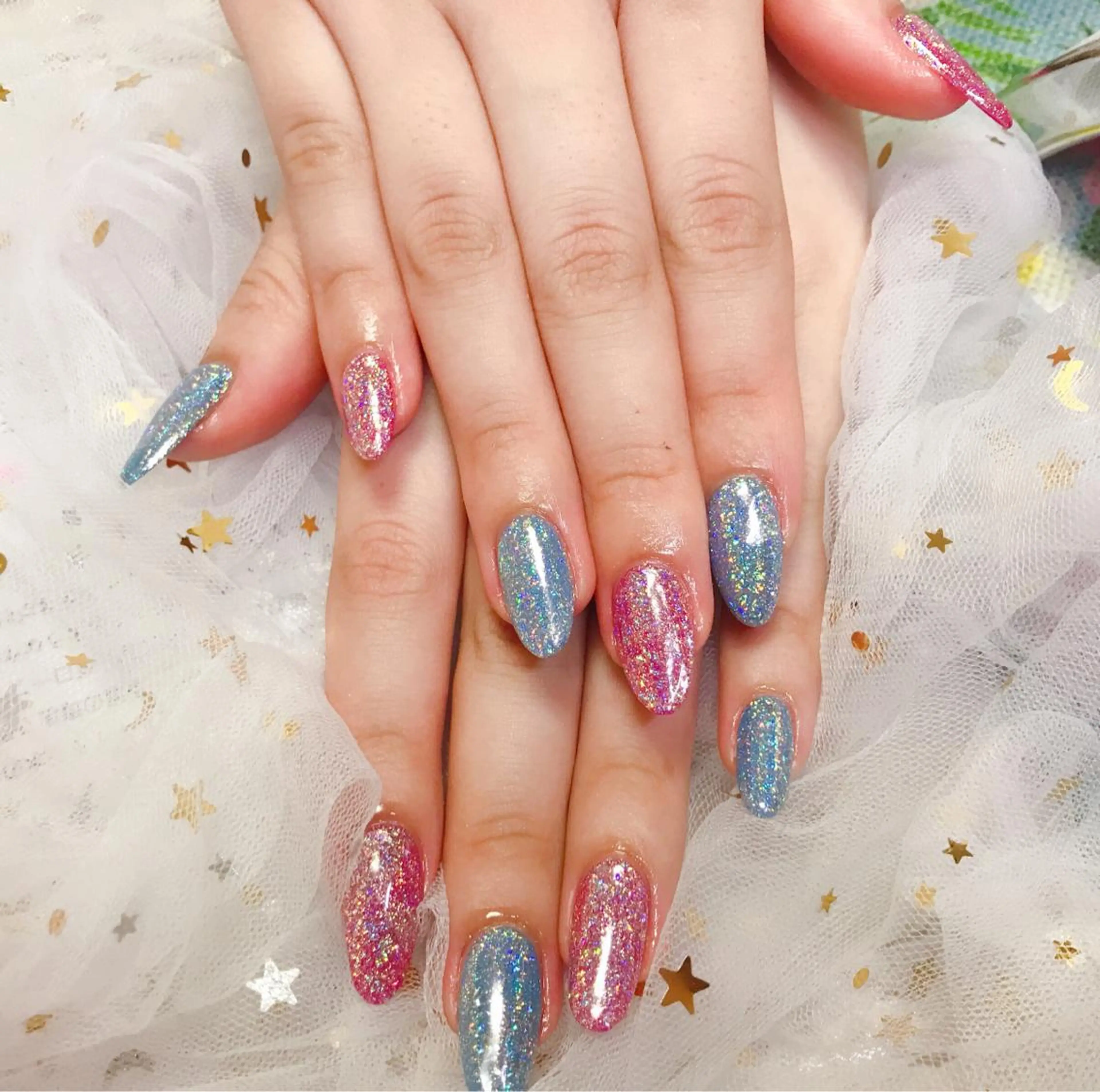カラー ネイル Q Free nailsのネイルデザイン