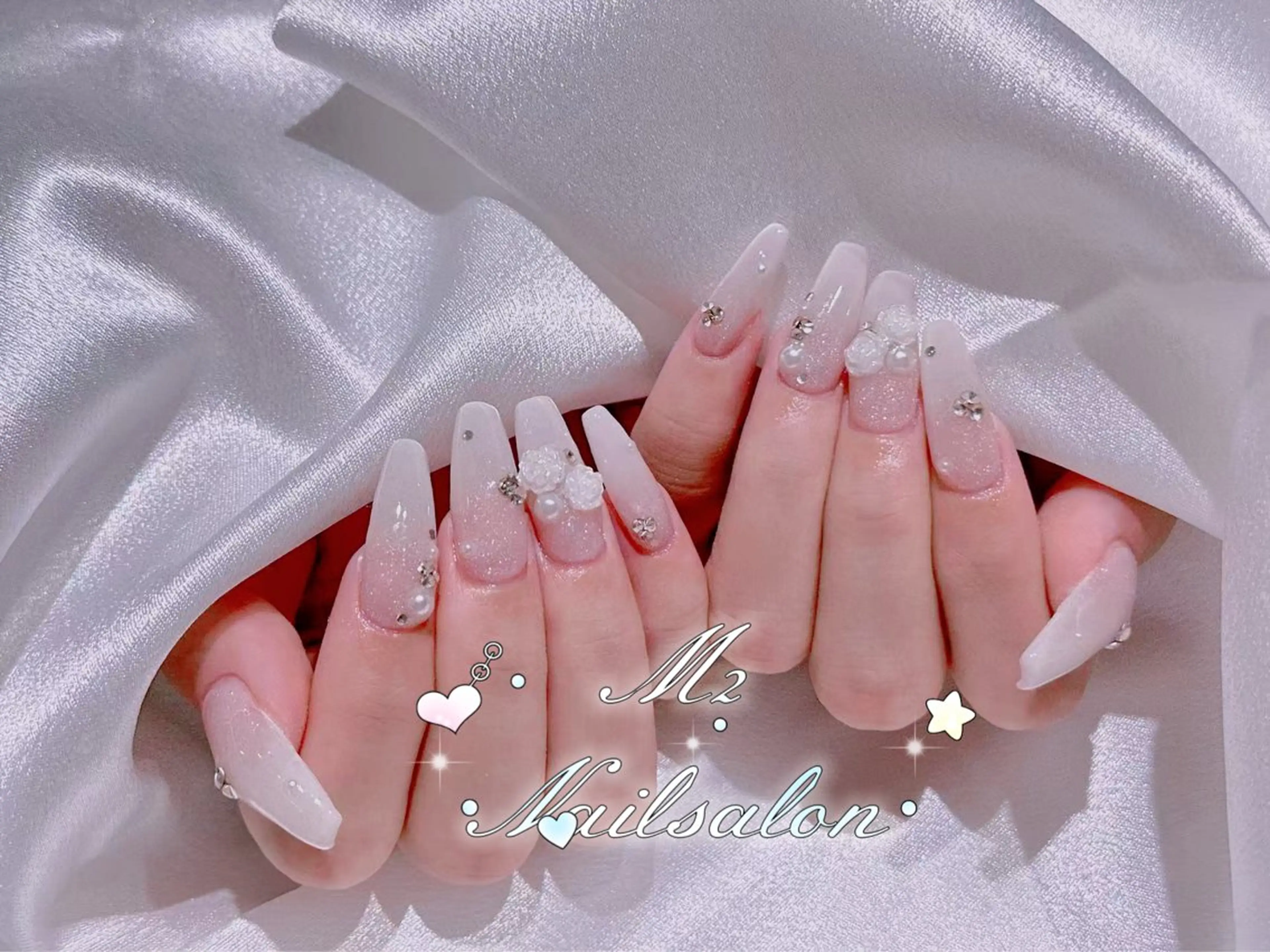 ネイル 長さだし専門店 M2　rikaのネイルデザイン