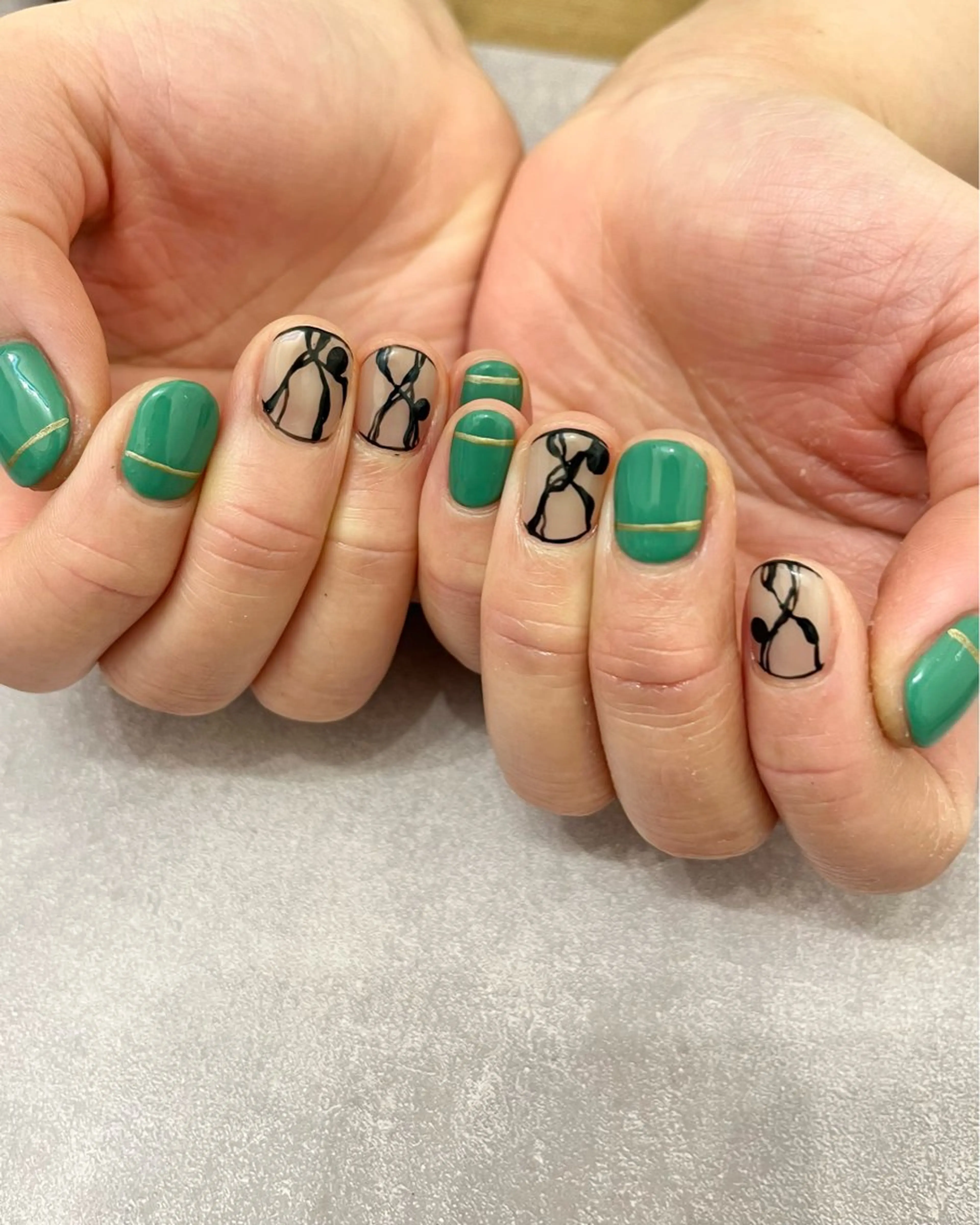 ネイル komorebi. 小峯 真実のネイルデザイン