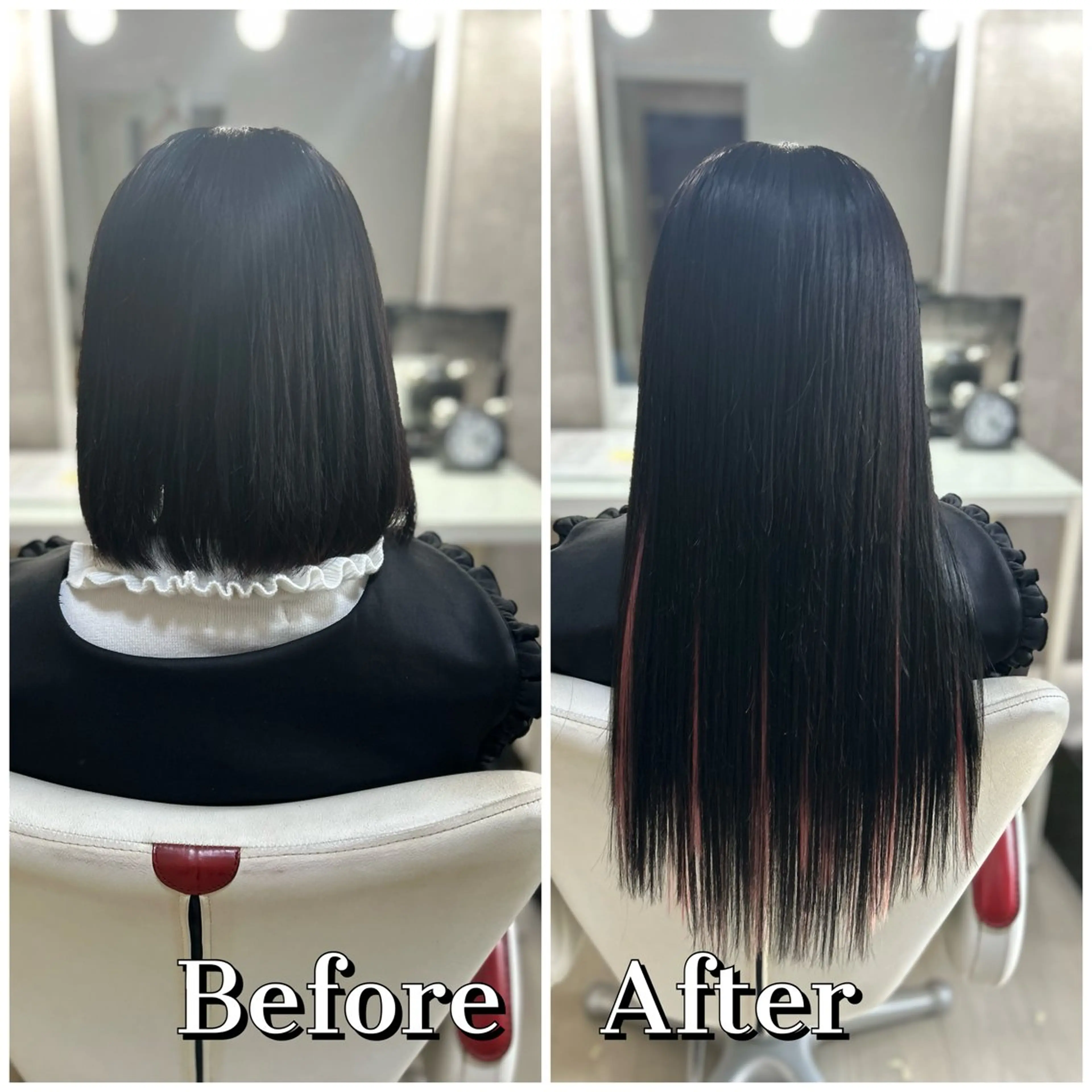 ロング エクステ ドレスアップ南草津所属・🫧ドレスアップ 南草津店🫧のヘアスタイル