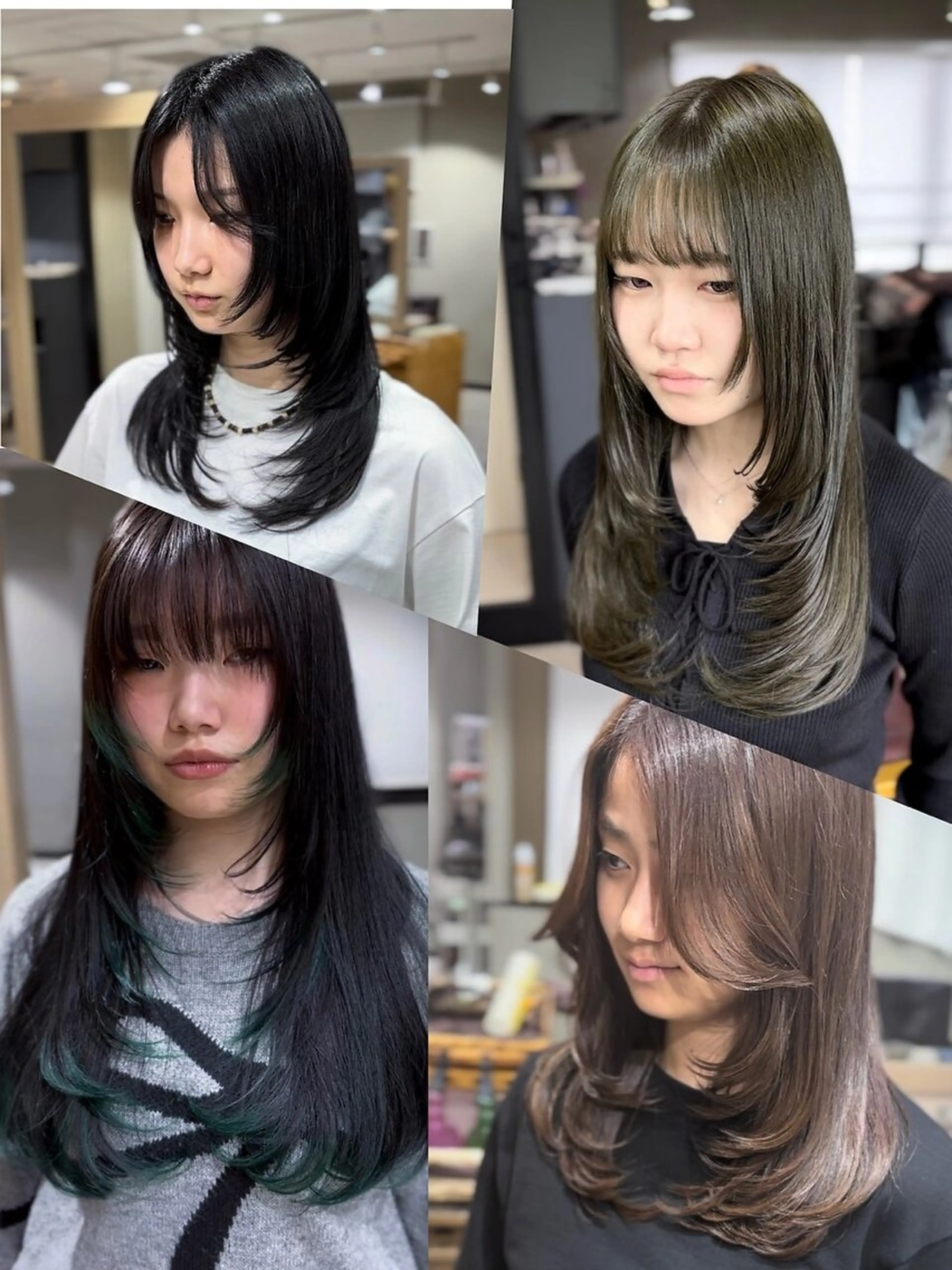 ロング カラー ルーツカラー/ デザインカラー/井川のヘアスタイル