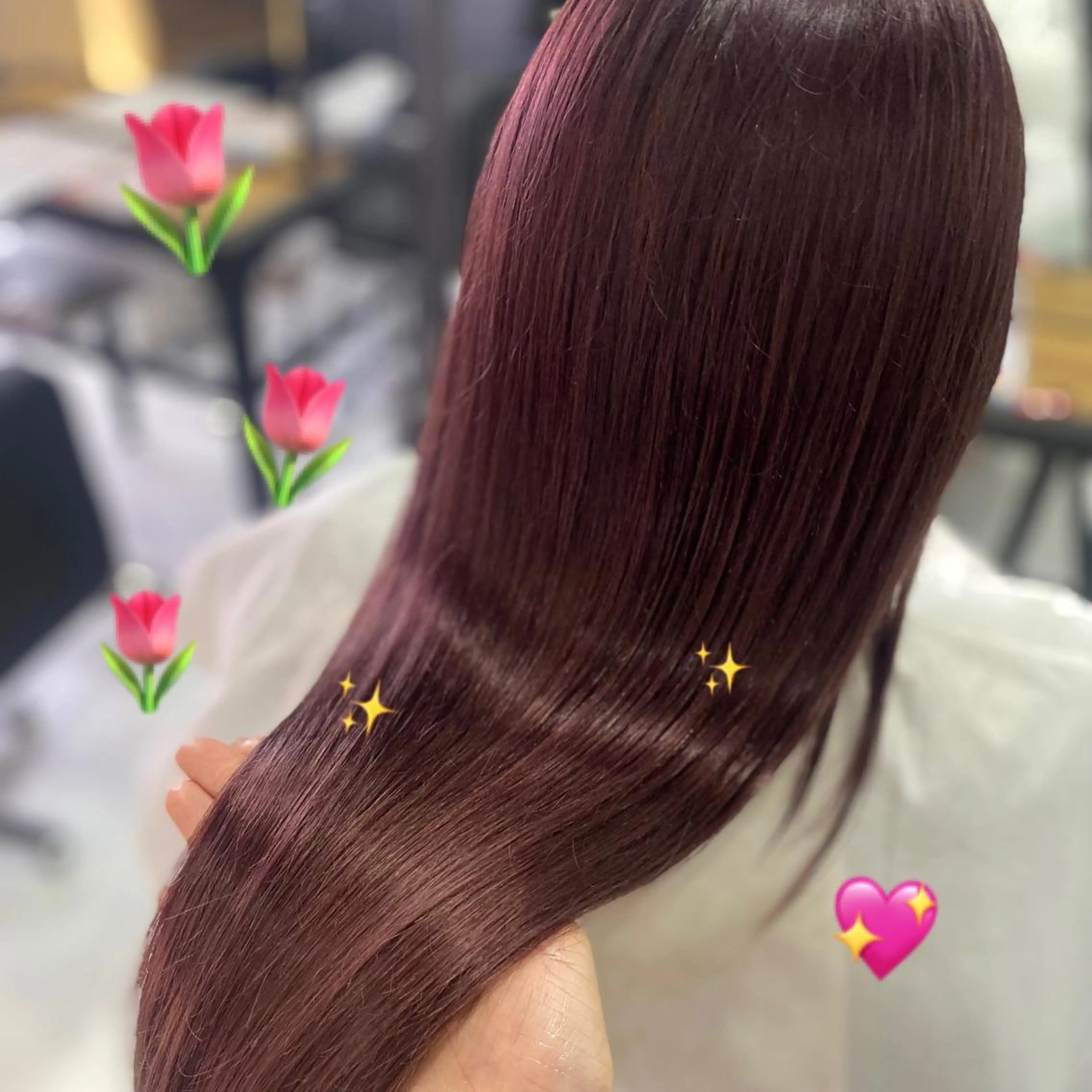 ロング カラー 🖤韓国艶髪 RINA🖤のヘアスタイル