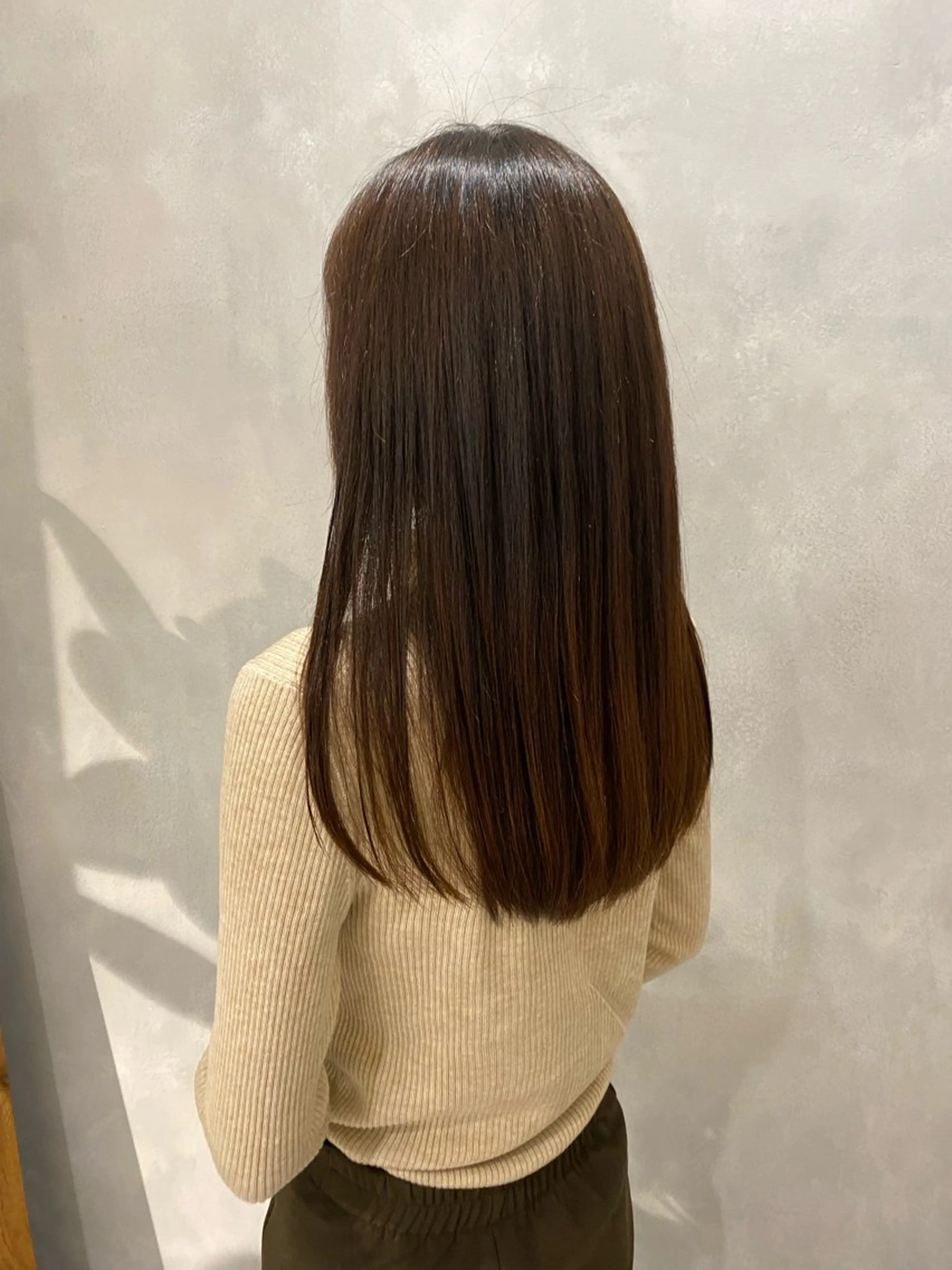 セミロング Cote所属・大島桃花 / 表参道 透明感カラーのヘアスタイル