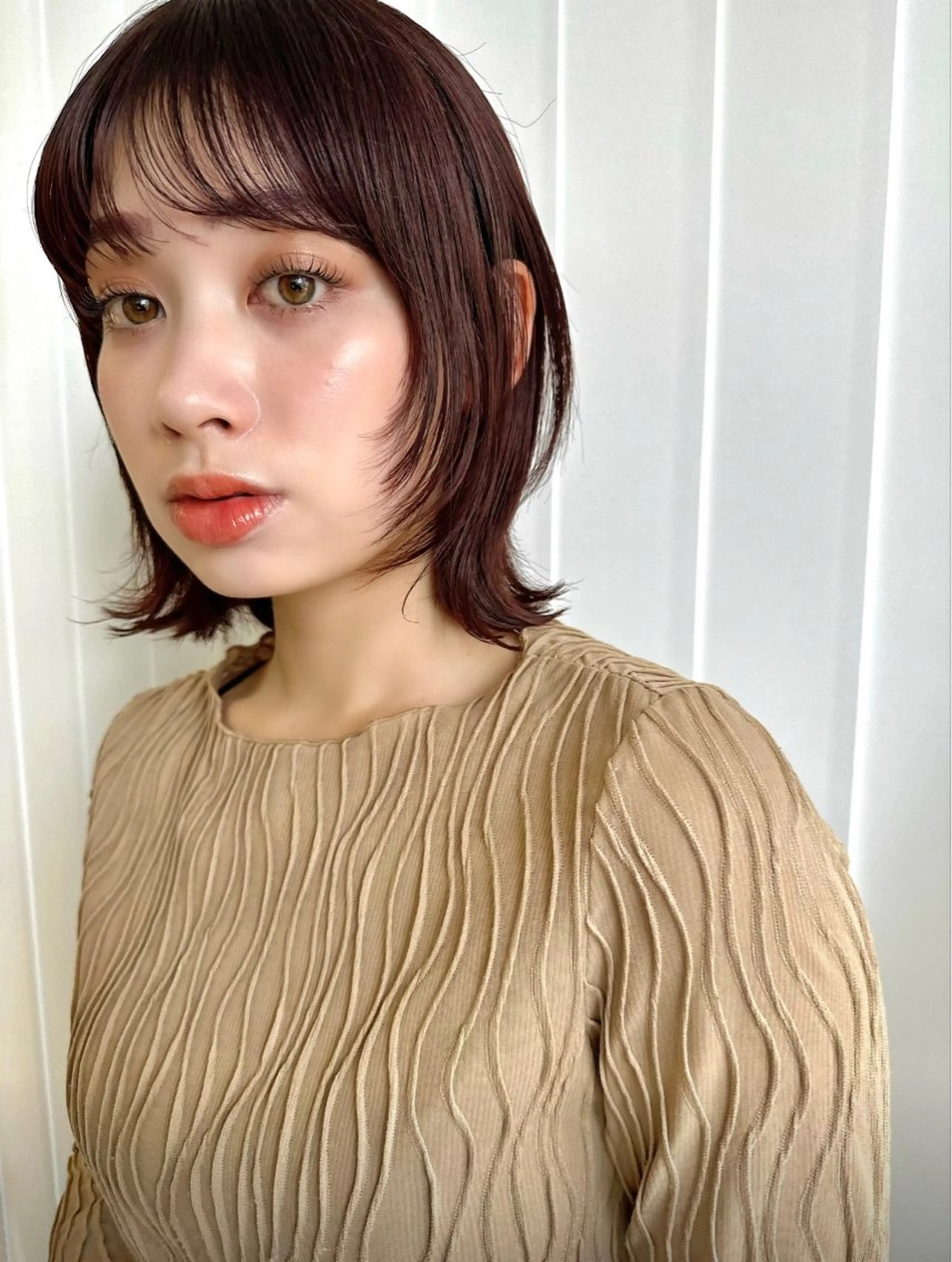 ミディアム カラー her  by RIN hair所属・再現性×メンズヘア/ 表参道/MOMONEのヘアスタイル