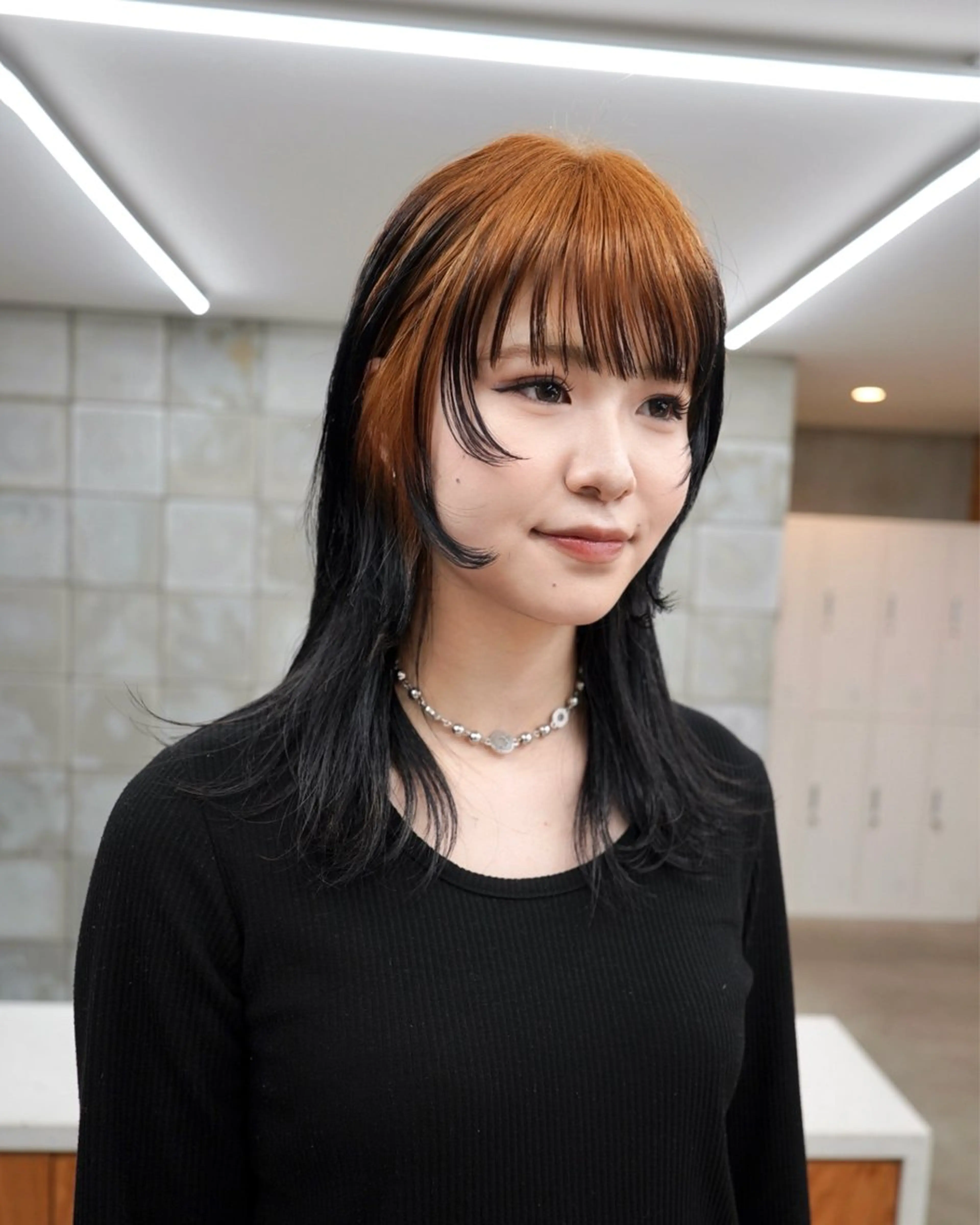 ショート カラー ブリーチ ブリーチなしカラー カット ヘアカラー トリートメント デザイン/レイヤー Kaito🐩/栄のヘアスタイル